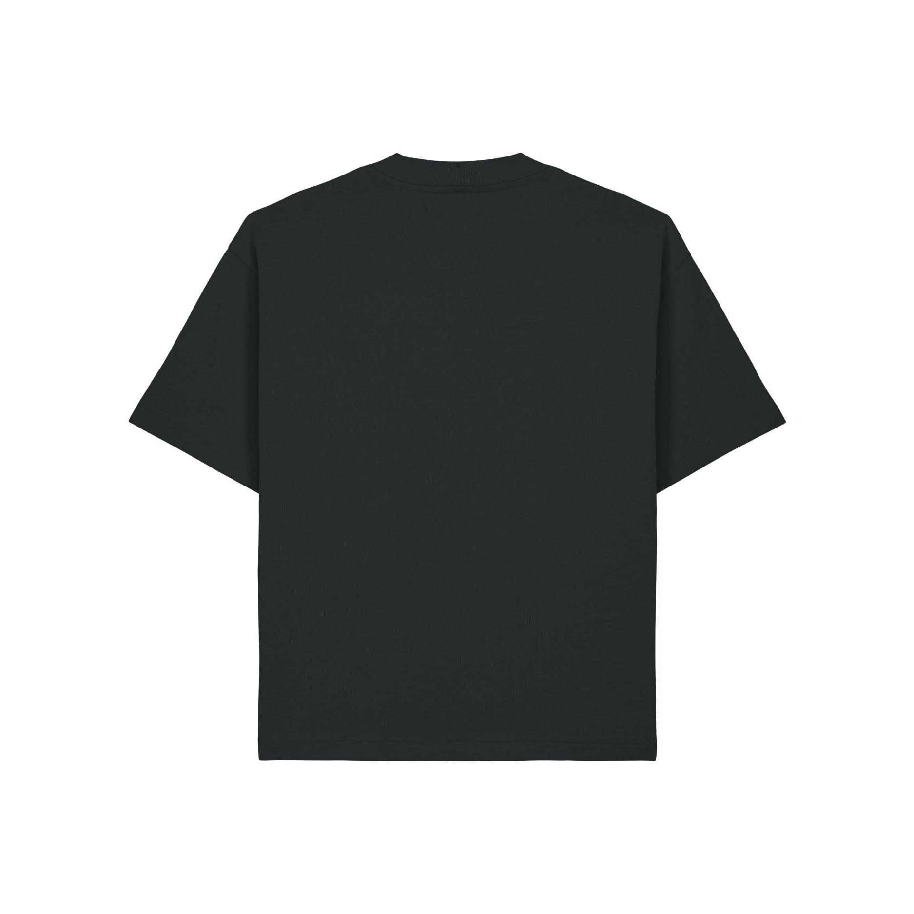 Tricouri unisex Asher Black 3XL