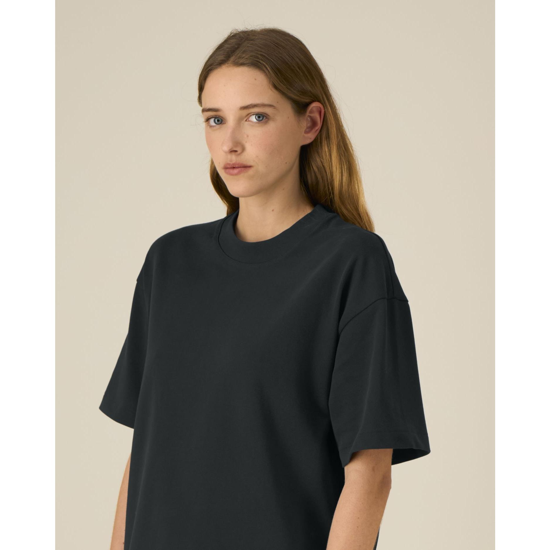 Tricouri unisex Asher Black 3XL
