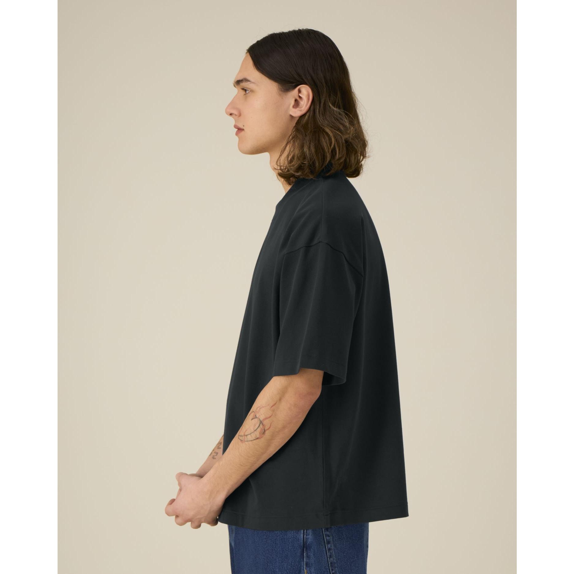 Tricouri unisex Asher Black 3XL