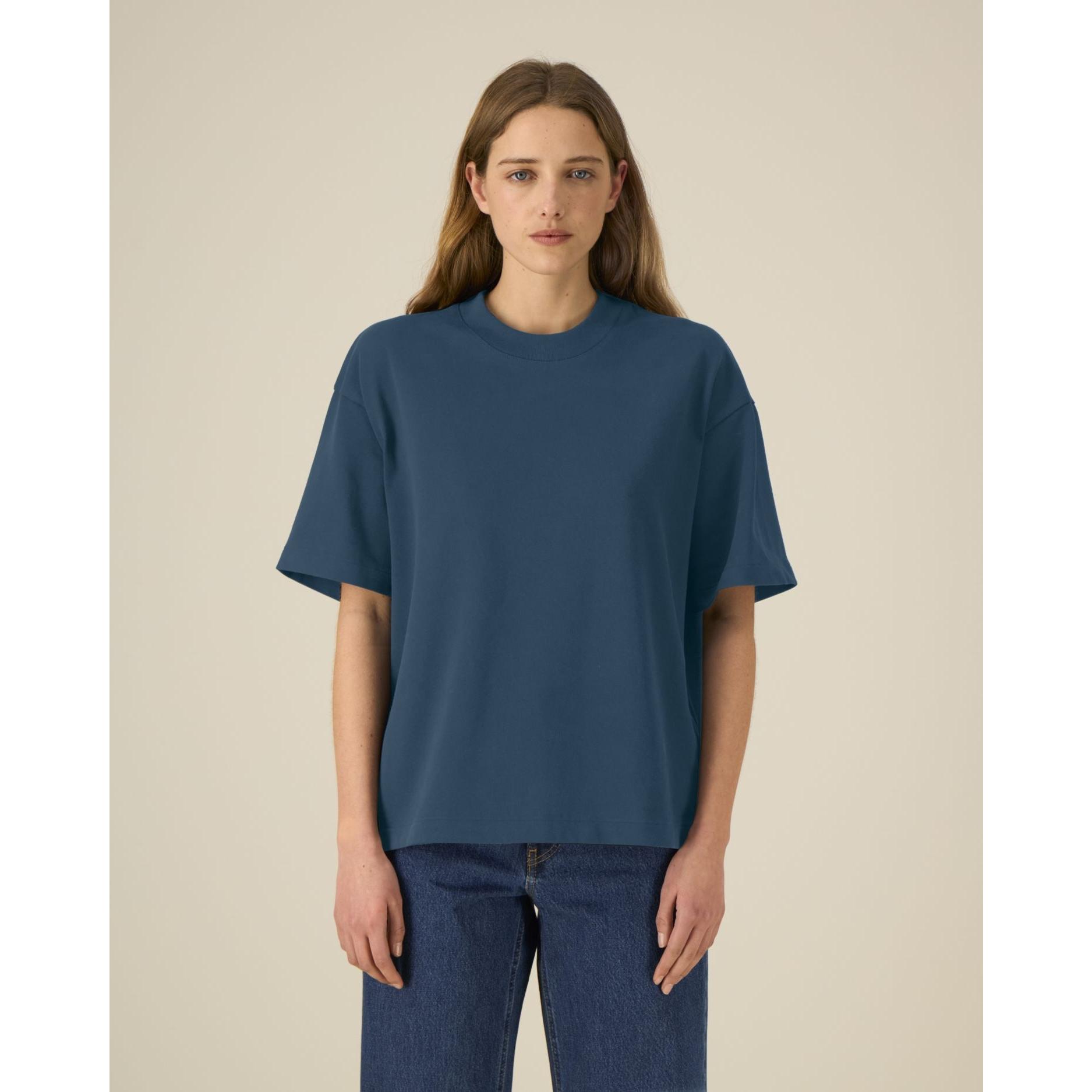 Tricouri unisex Asher Deep Teal 2XS