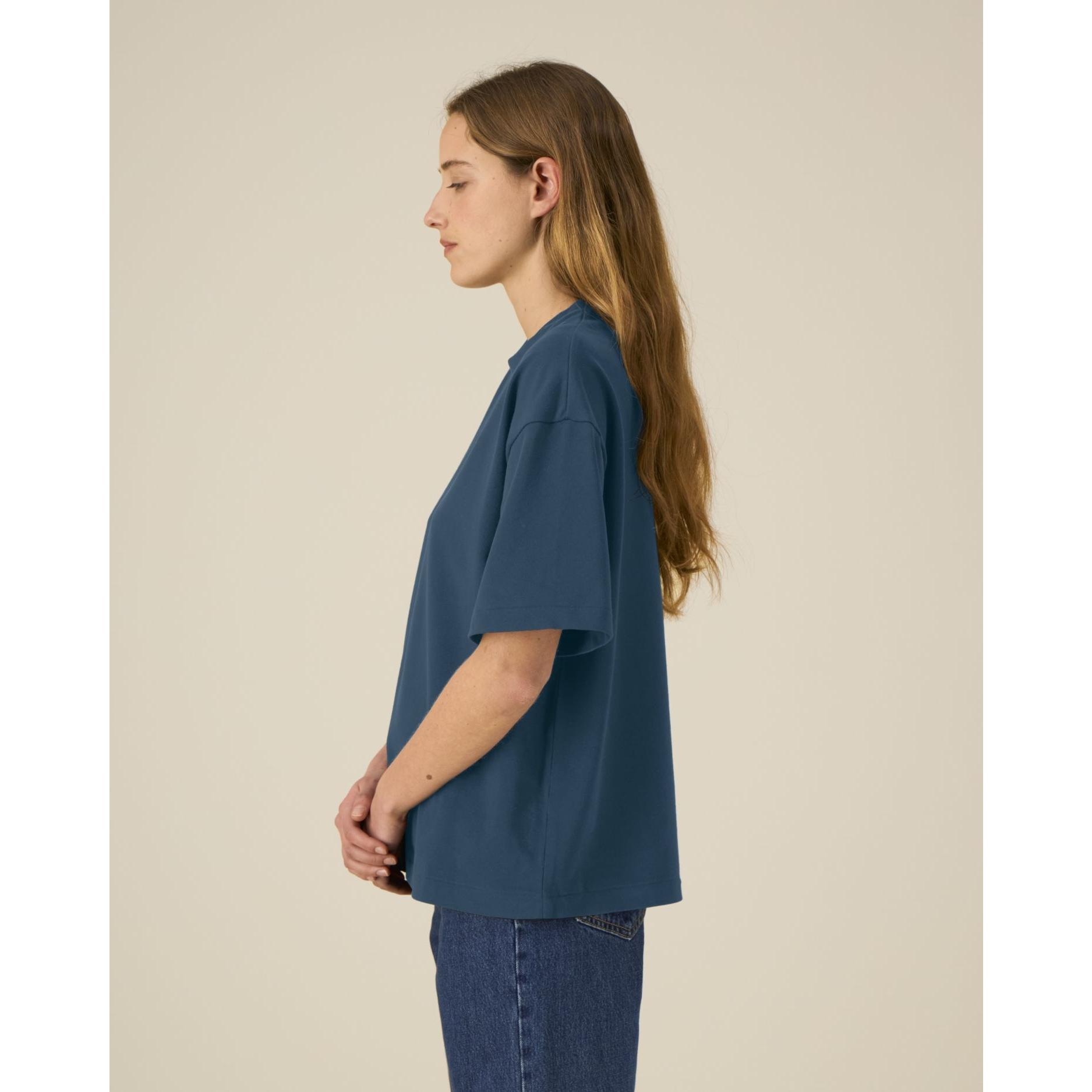 Tricouri unisex Asher Deep Teal 2XS