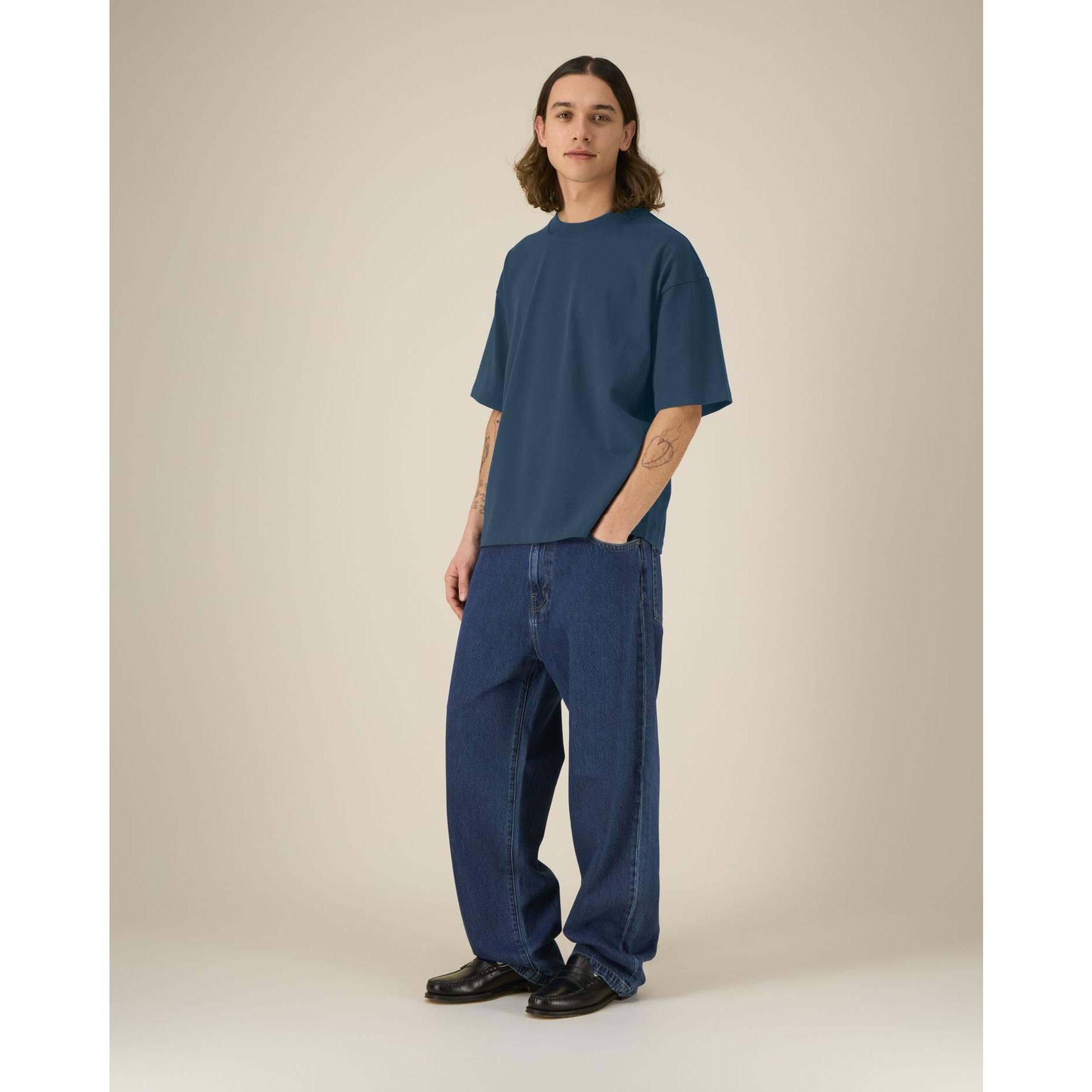 Tricouri unisex Asher Deep Teal 2XS