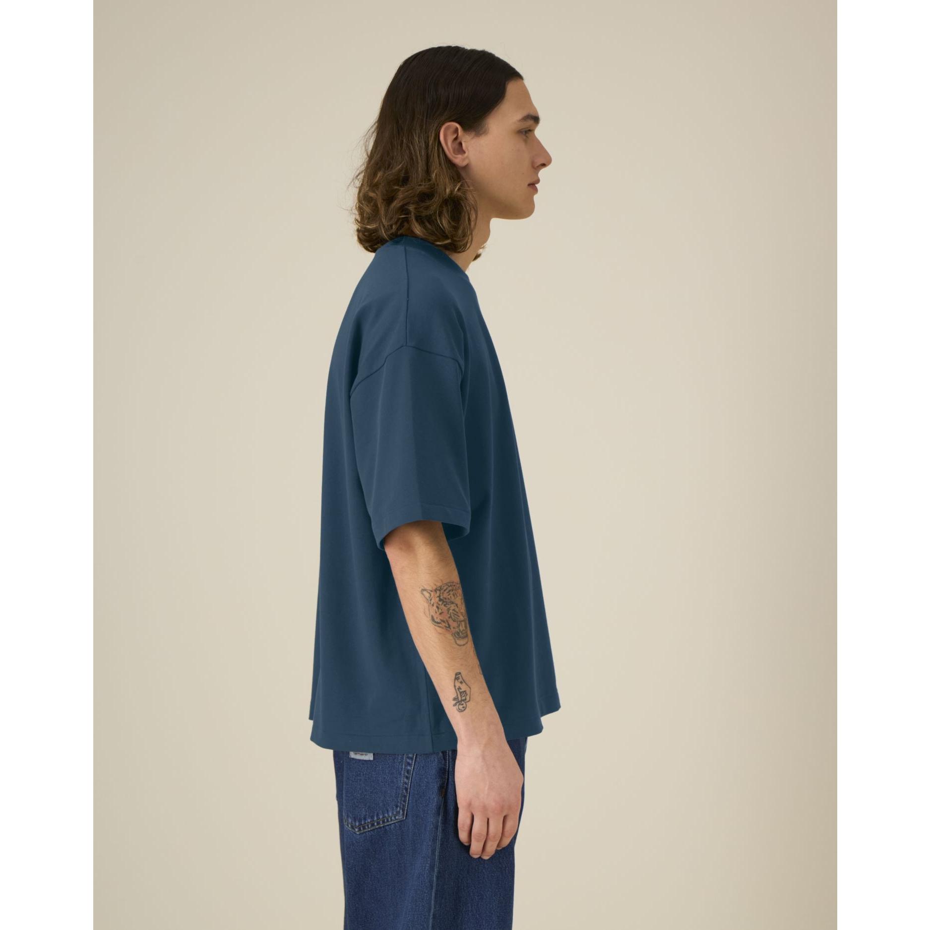 Tricouri unisex Asher Deep Teal 2XS