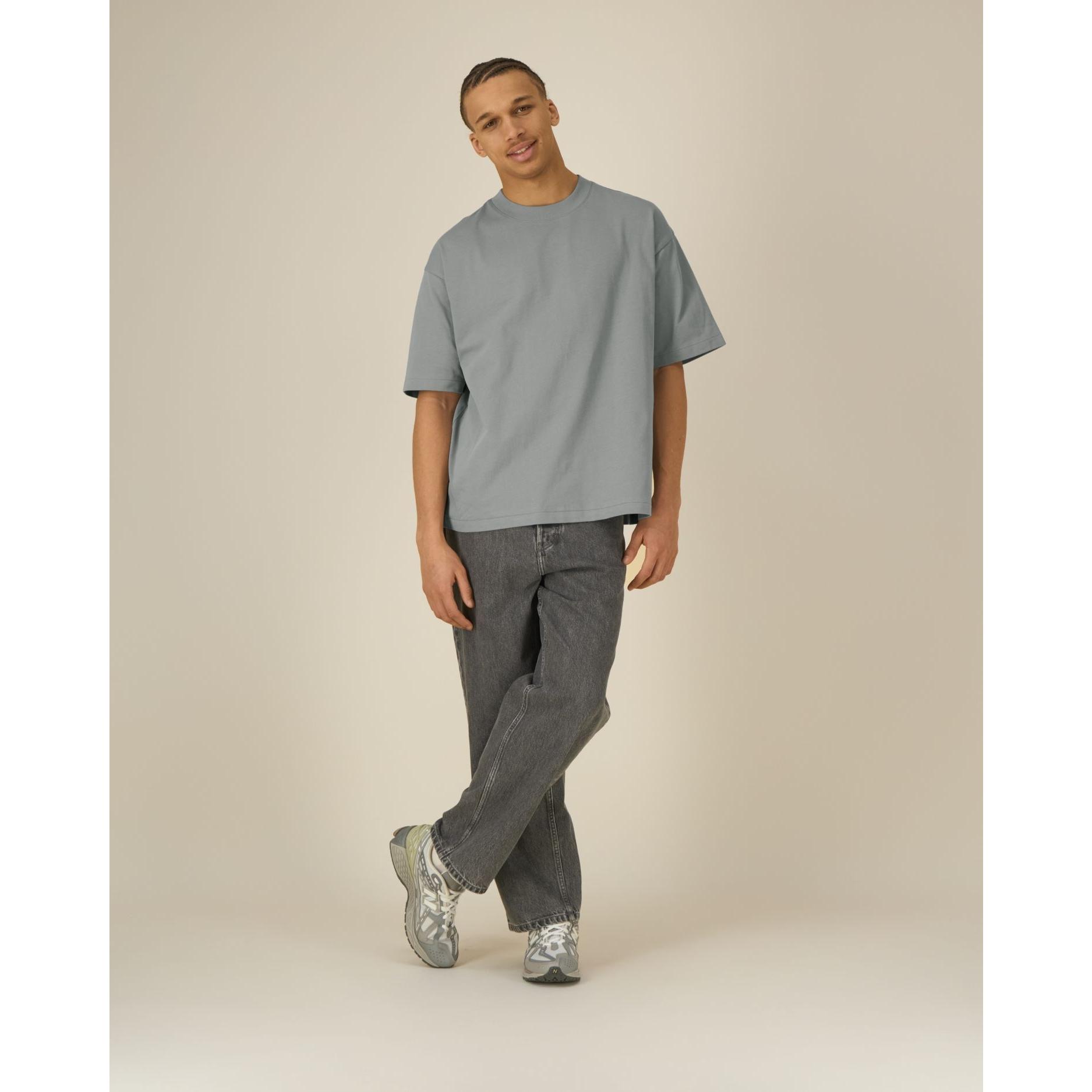 Tricouri unisex Asher Misty Grey 3XL