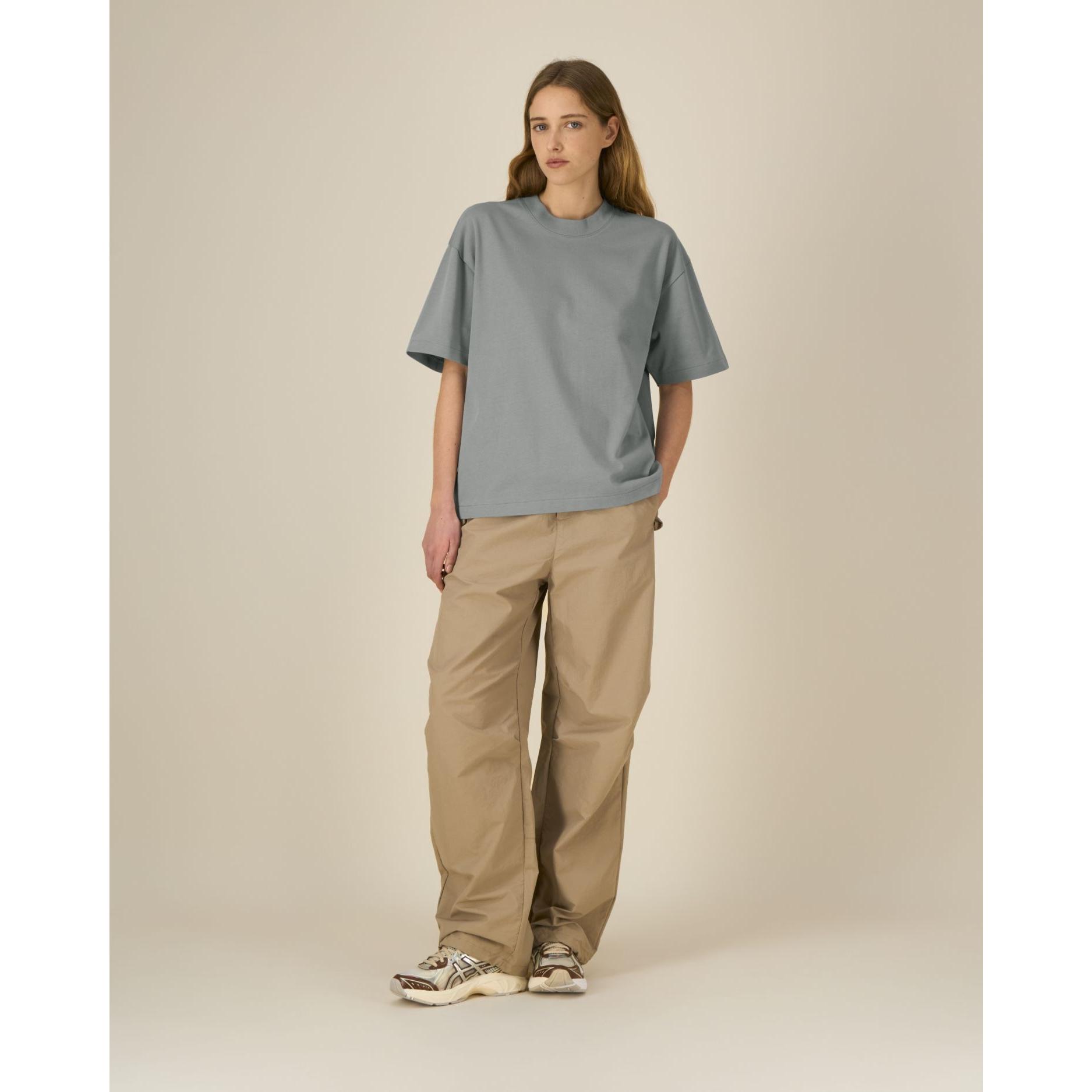 Tricouri unisex Asher Misty Grey 3XL