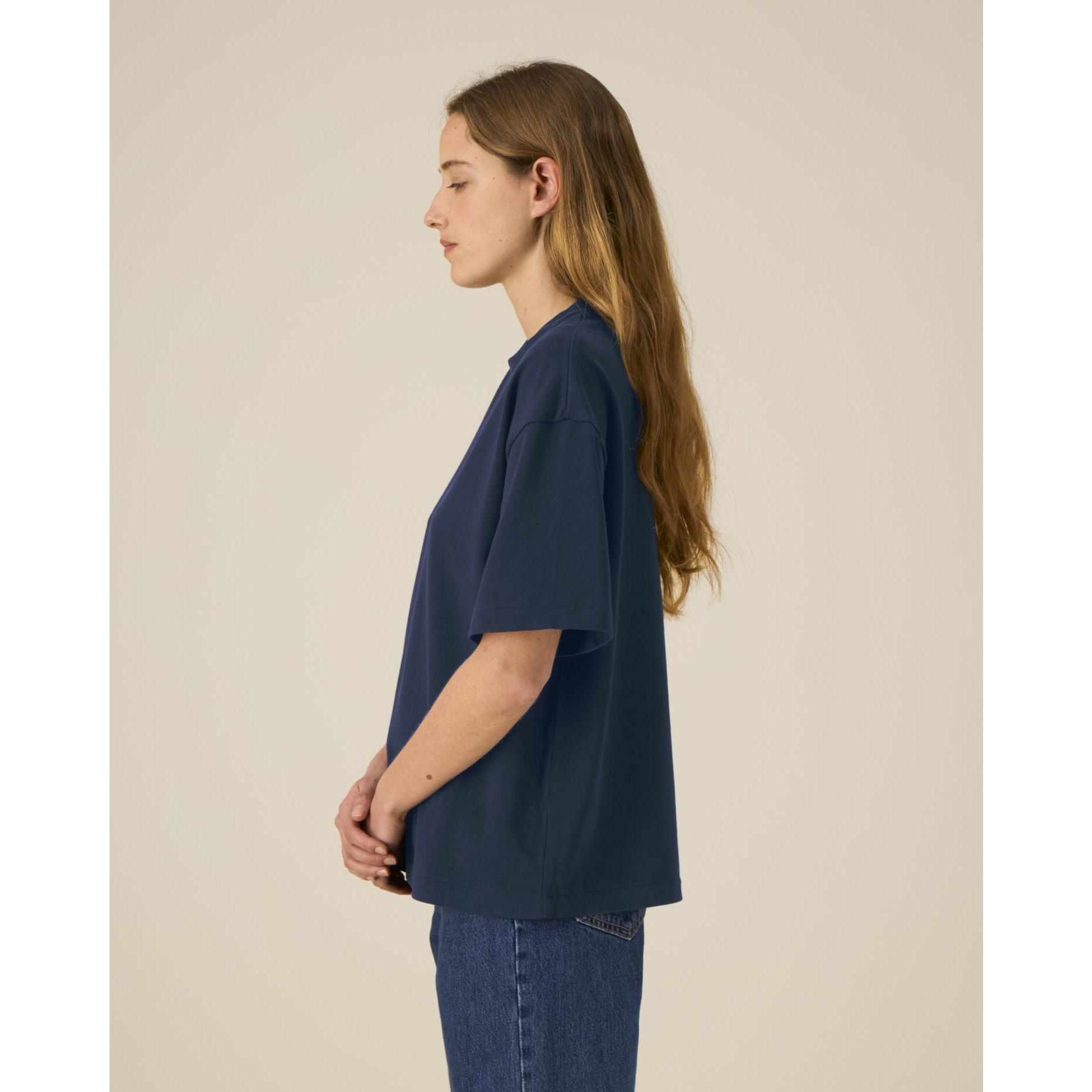 Tricouri unisex Asher French Navy 2XS