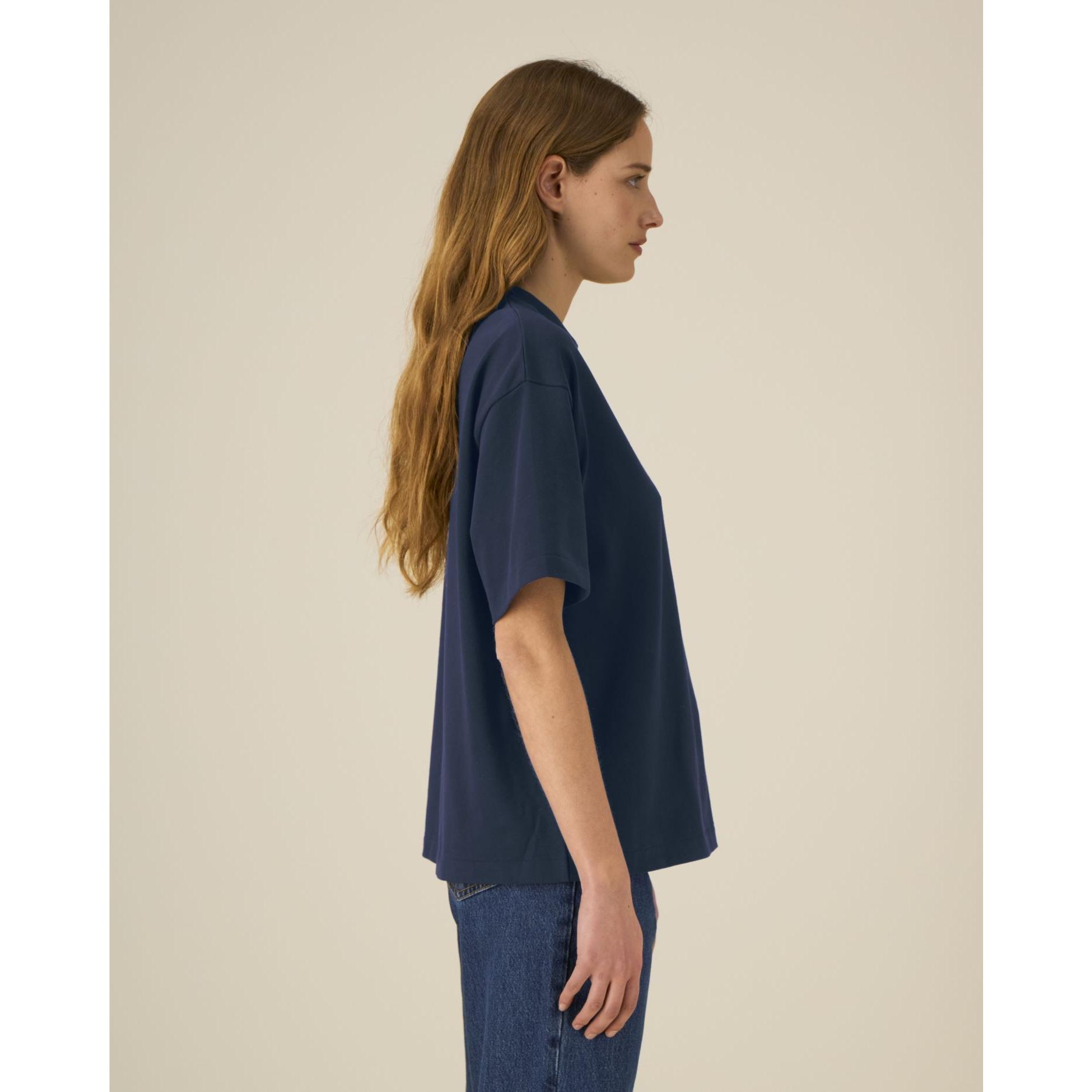 Tricouri unisex Asher French Navy 2XS