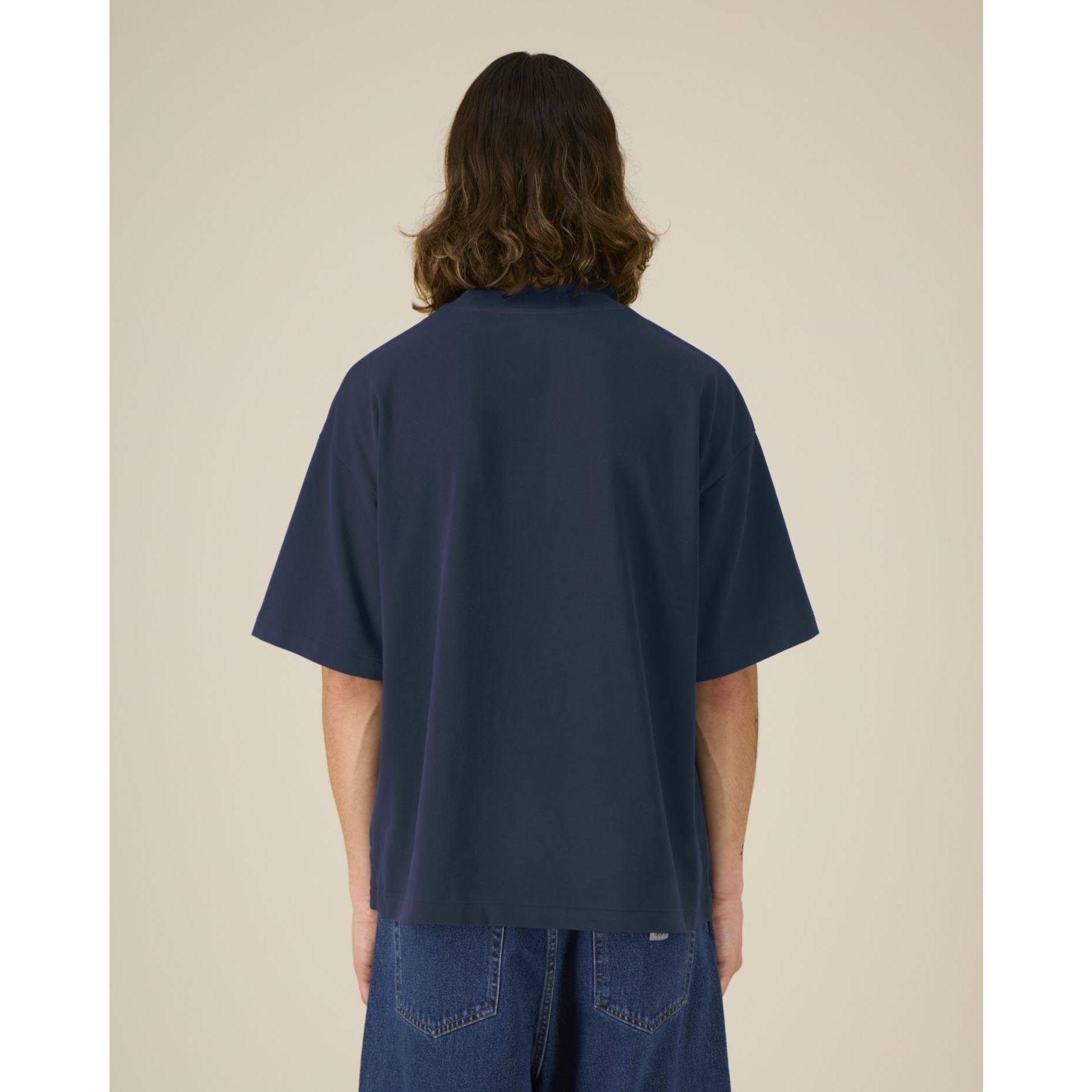 Tricouri unisex Asher French Navy 2XS