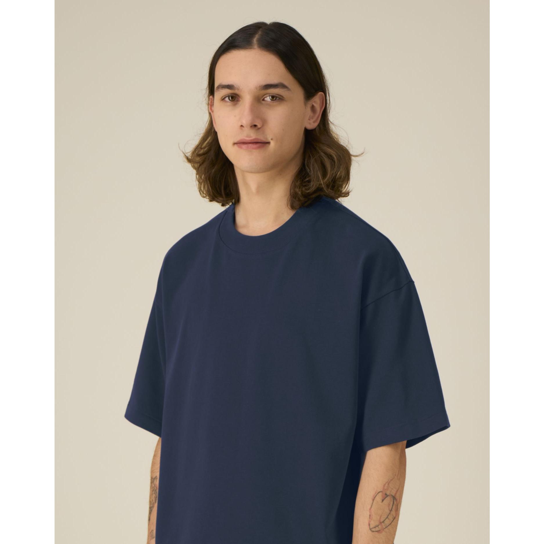 Tricouri unisex Asher French Navy 2XS