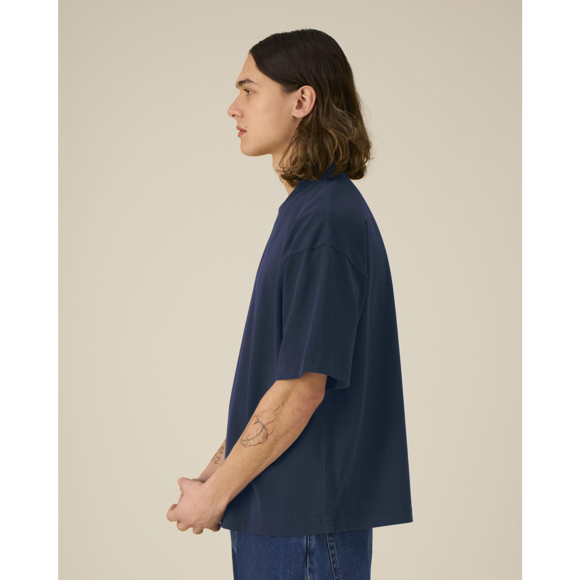 Tricouri unisex Asher French Navy 2XS