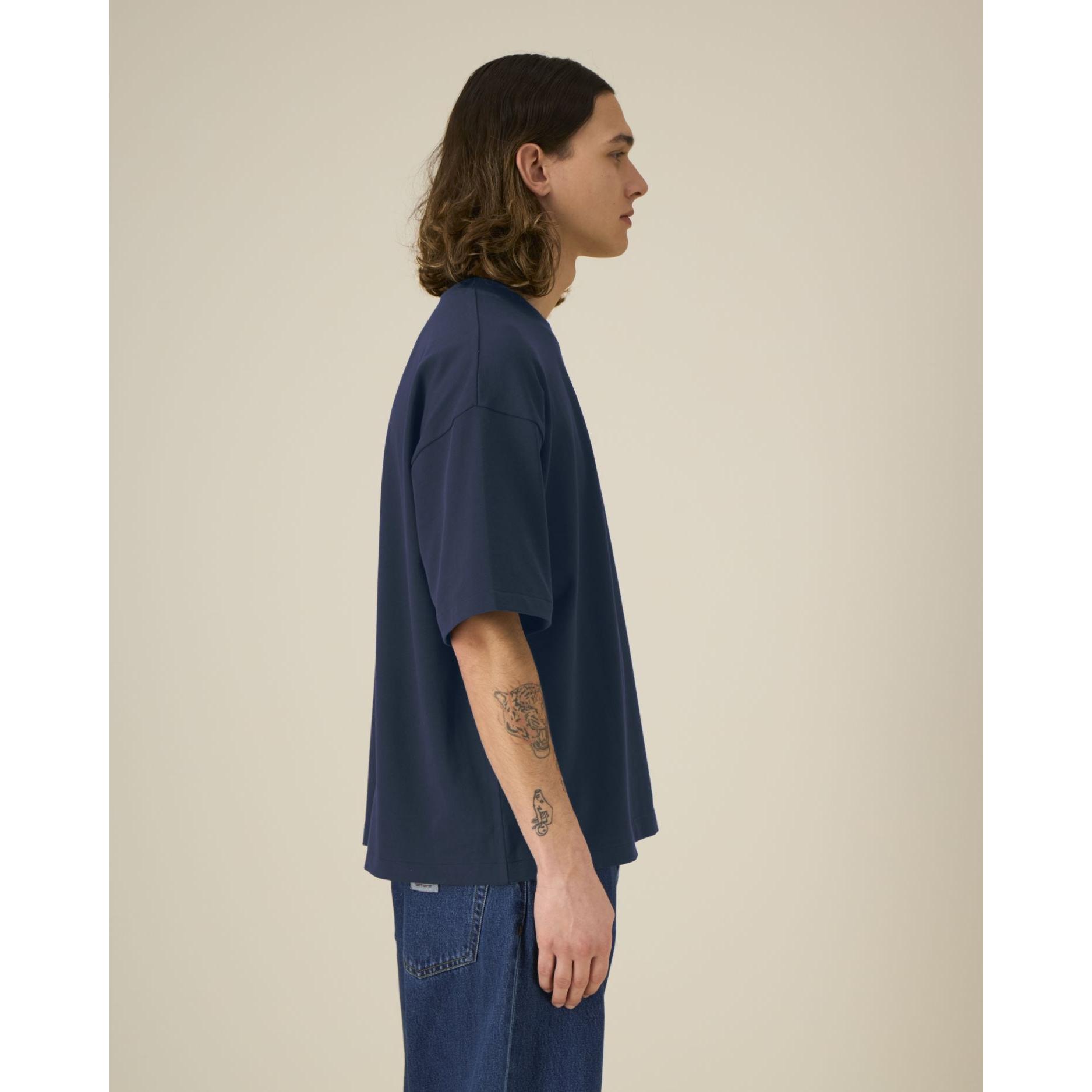 Tricouri unisex Asher French Navy 2XS