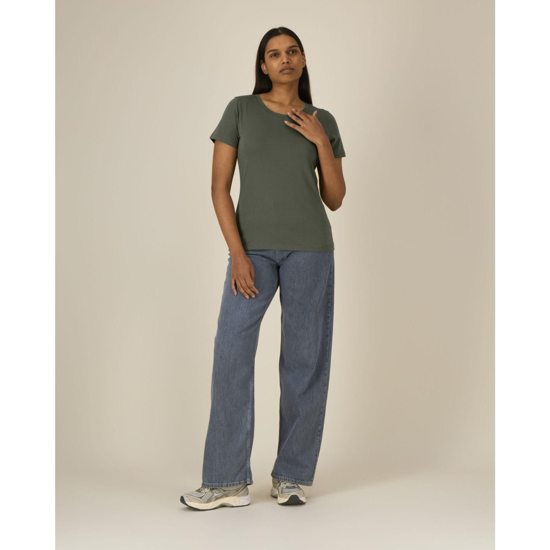 Tricouri pentru femei Stella Expresser 2.0 Khaki 3XL