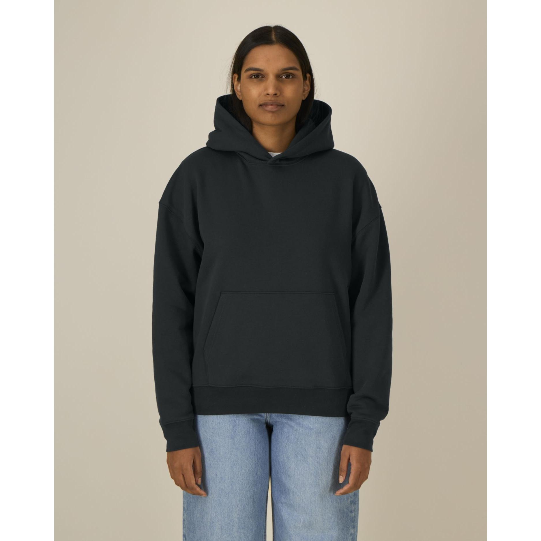 Hanorac cu glugă unisex Chaser Black M
