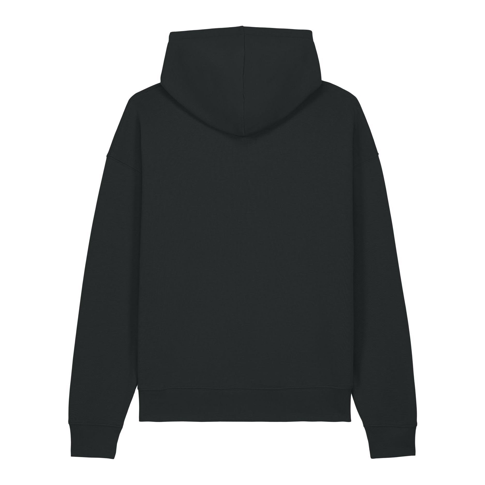 Hanorac cu glugă unisex Chaser Black M