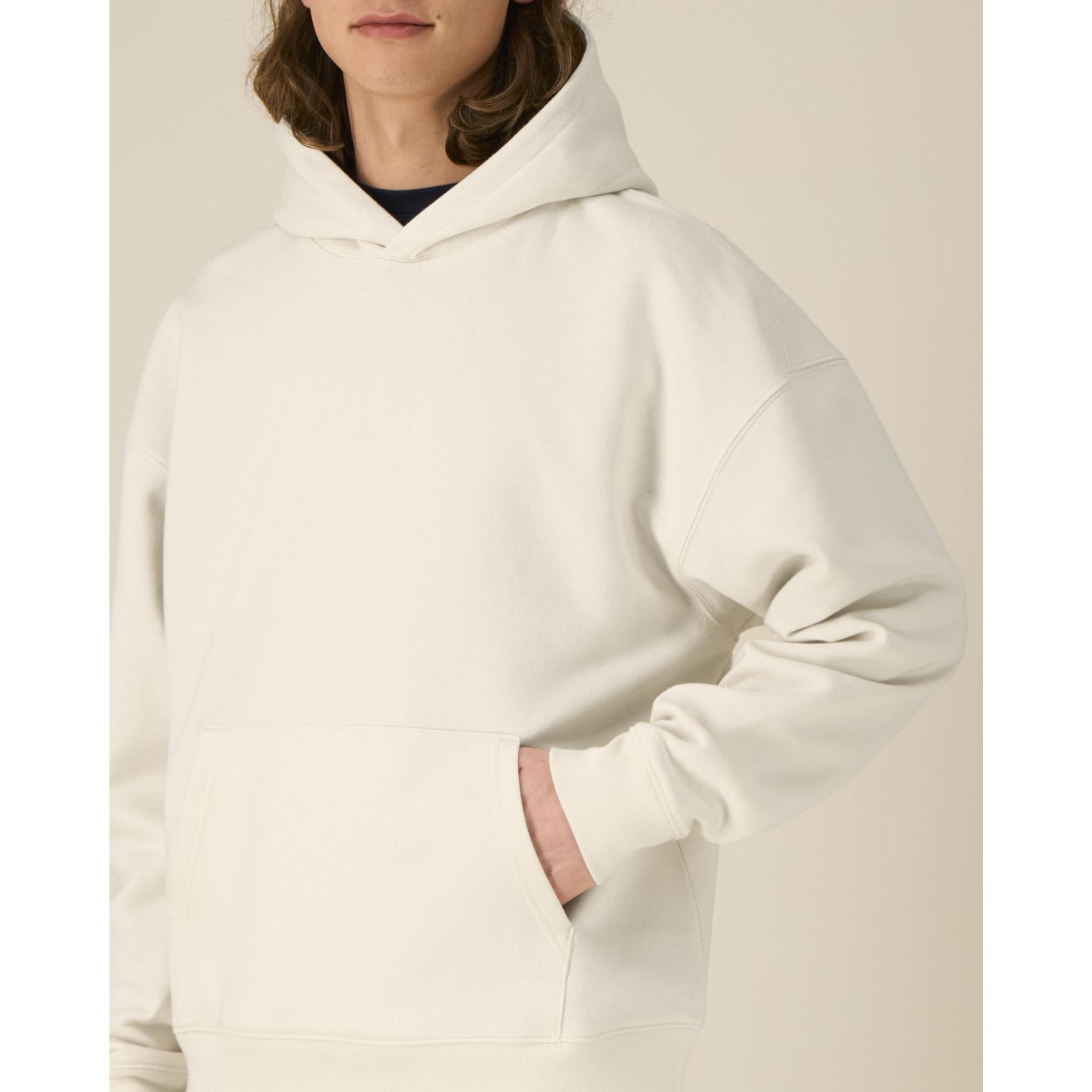 Hanorac cu glugă unisex Chaser Natural Raw M