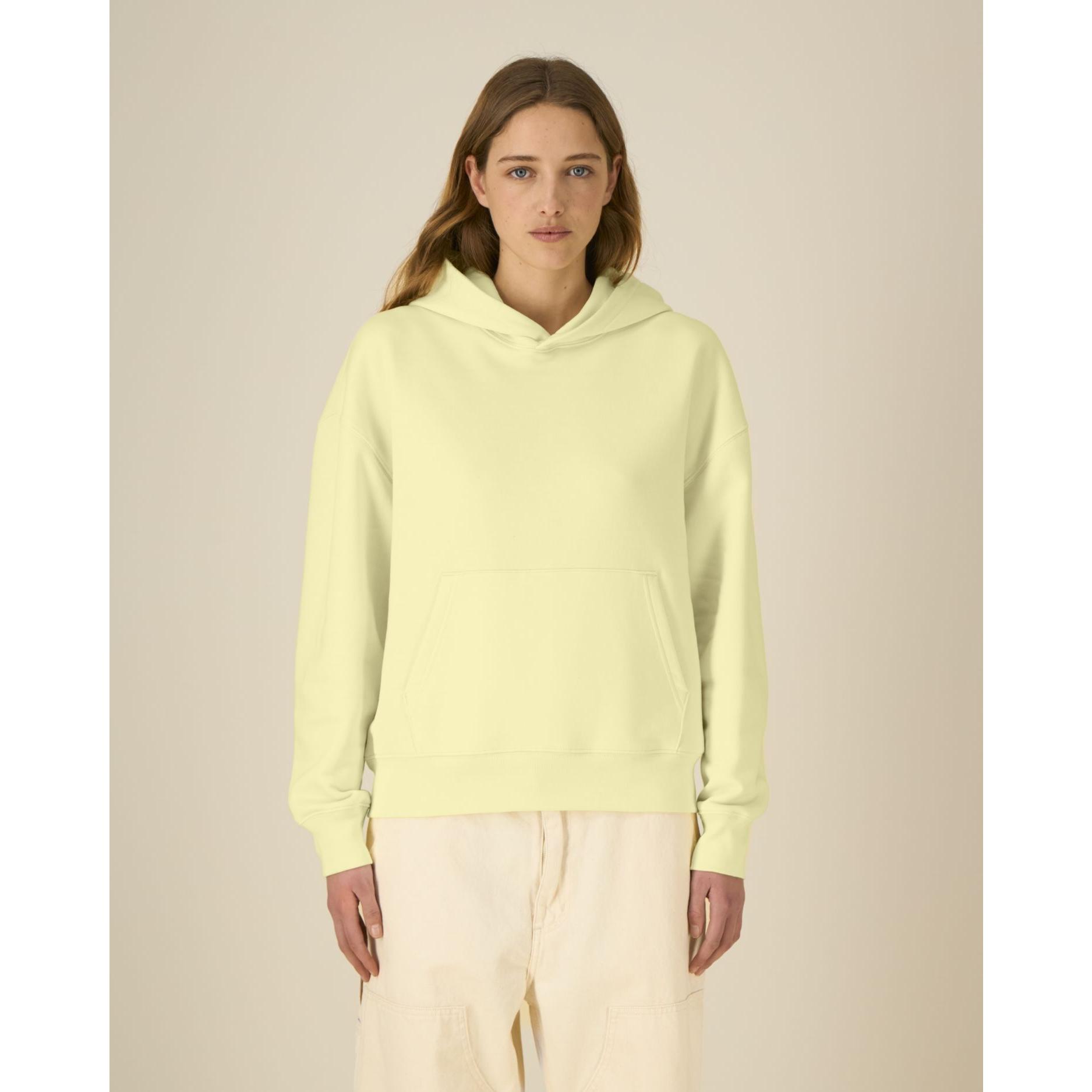 Hanorac cu glugă unisex Chaser Lemon Sorbet M