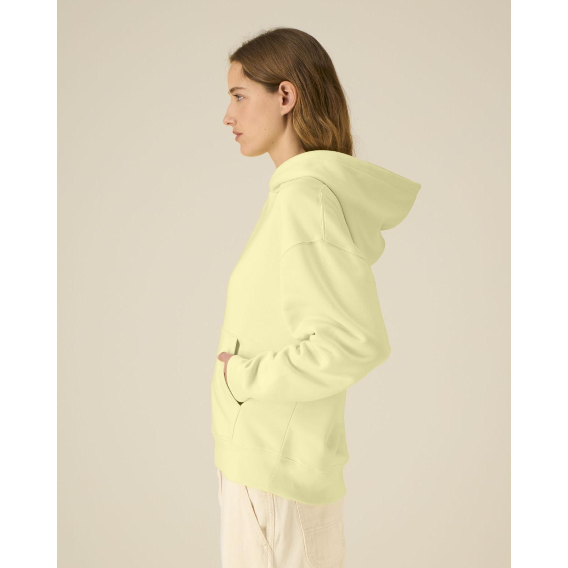 Hanorac cu glugă unisex Chaser Lemon Sorbet M