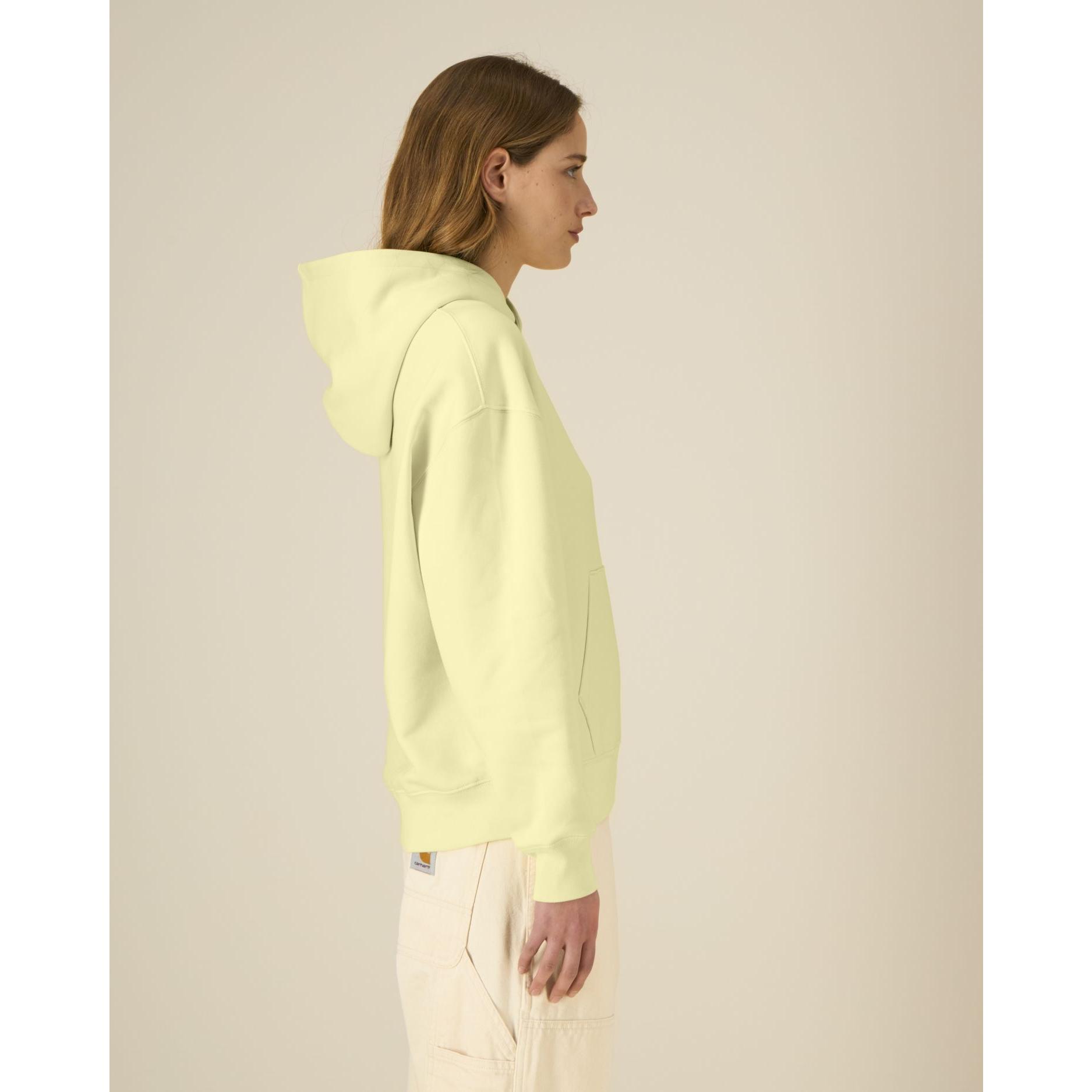 Hanorac cu glugă unisex Chaser Lemon Sorbet M