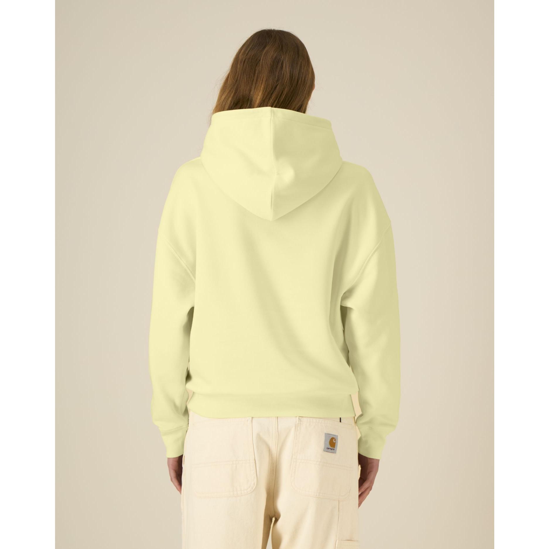 Hanorac cu glugă unisex Chaser Lemon Sorbet M