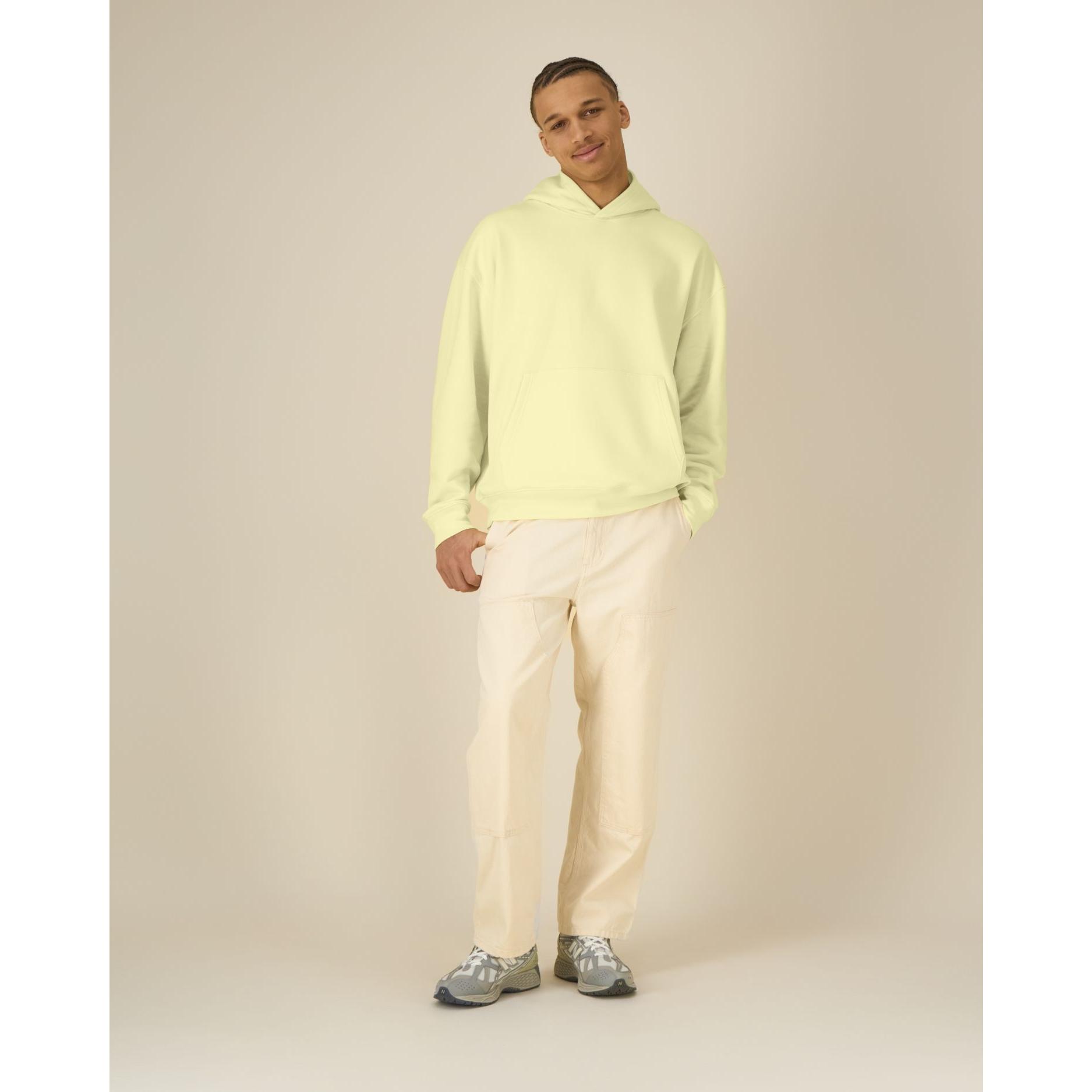 Hanorac cu glugă unisex Chaser Lemon Sorbet M
