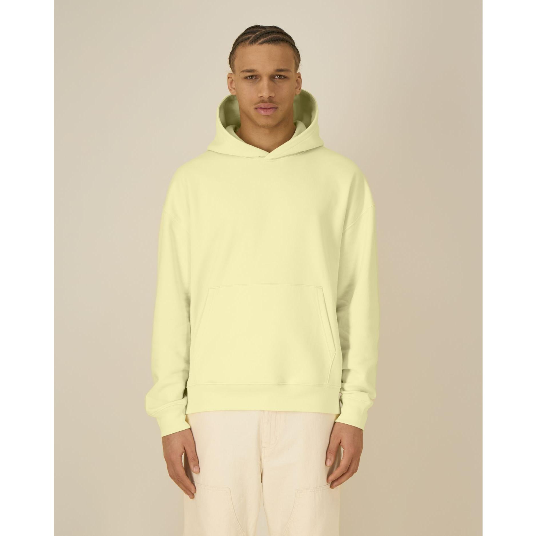 Hanorac cu glugă unisex Chaser Lemon Sorbet M