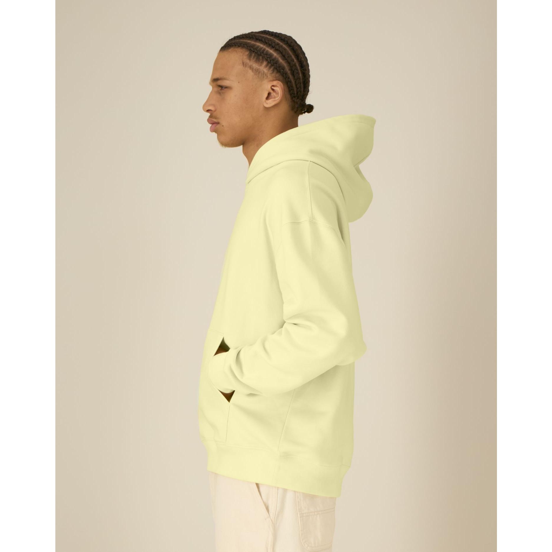 Hanorac cu glugă unisex Chaser Lemon Sorbet M