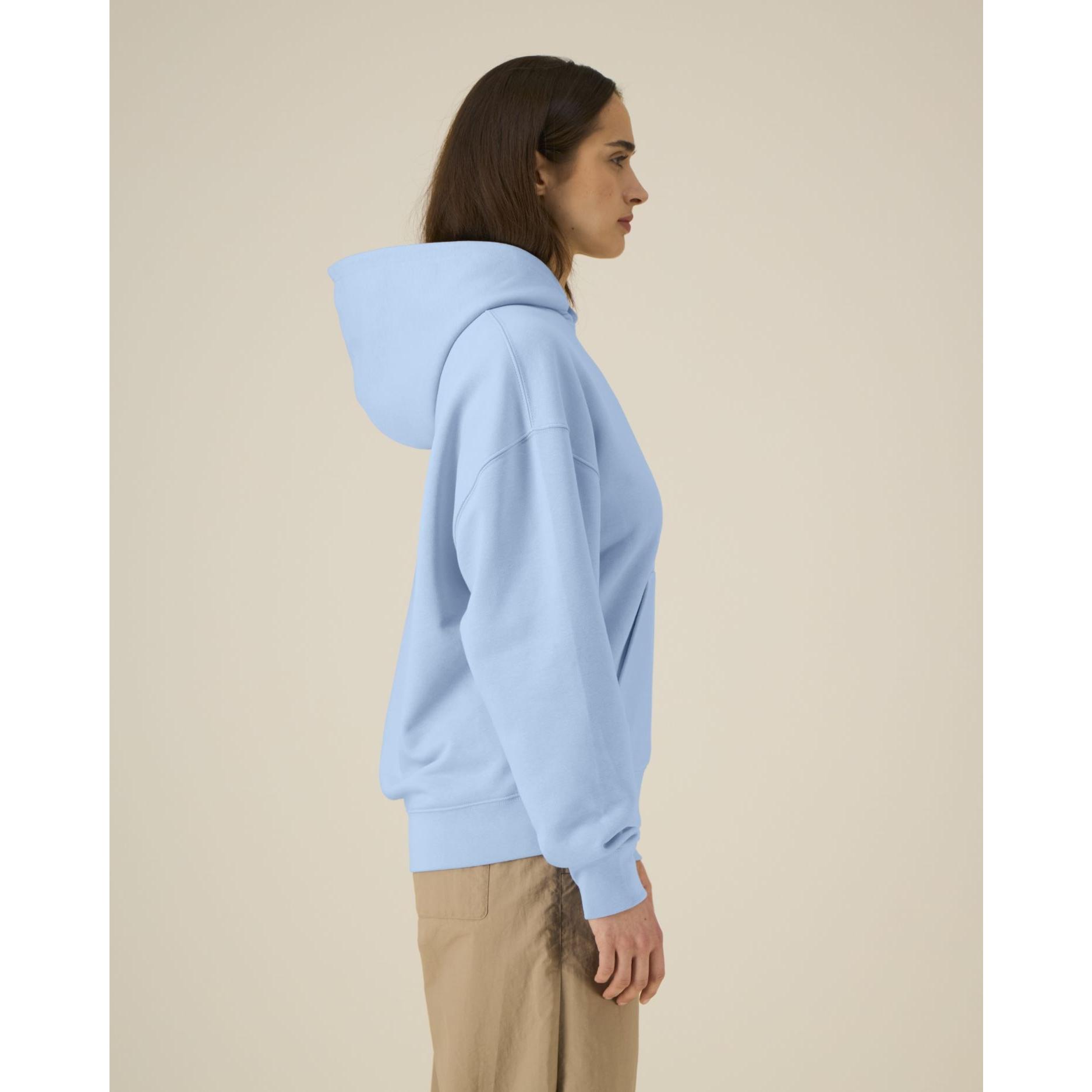 Hanorac cu glugă unisex Chaser Blue Soul M