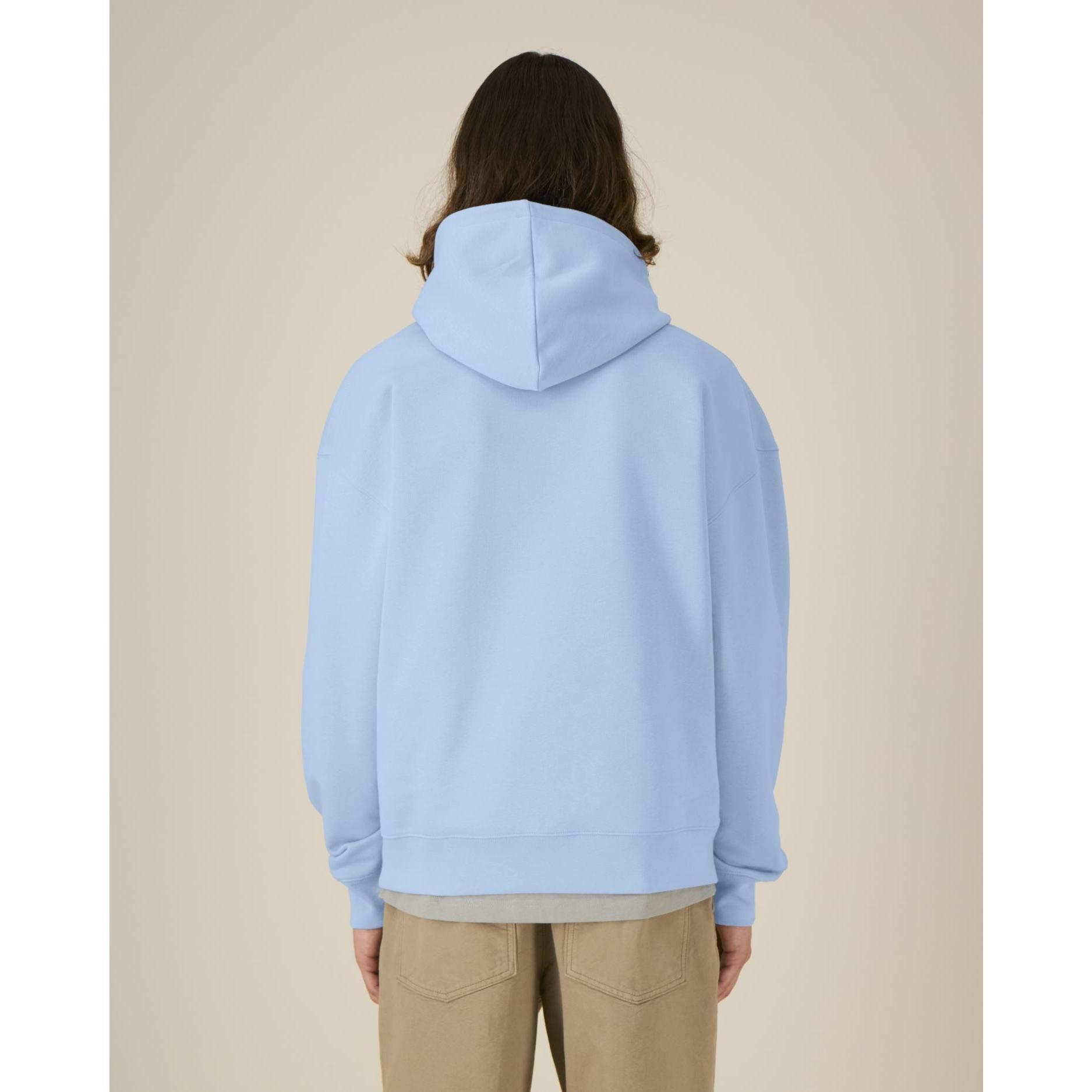 Hanorac cu glugă unisex Chaser Blue Soul M