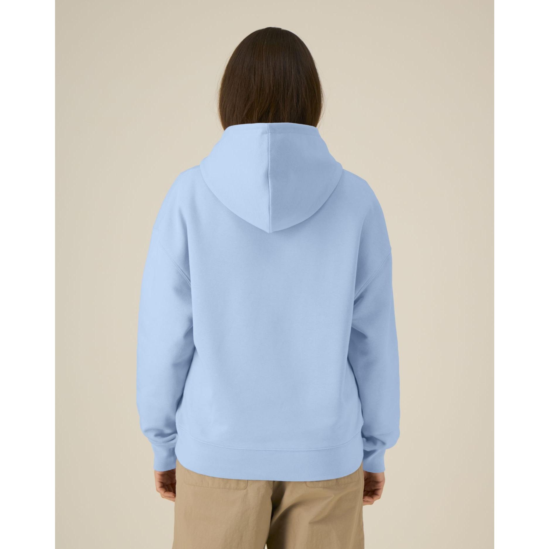 Hanorac cu glugă unisex Chaser Blue Soul M