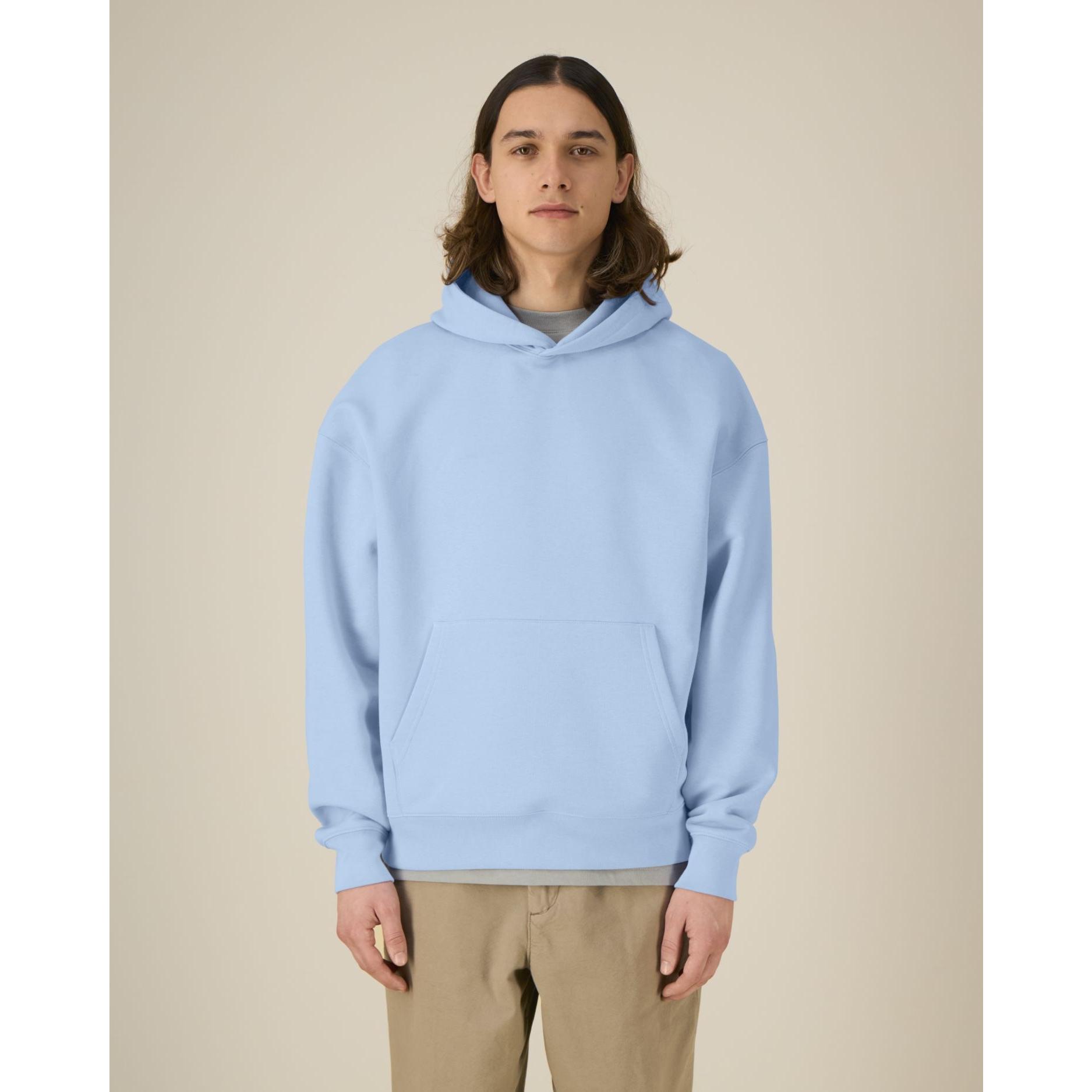 Hanorac cu glugă unisex Chaser Blue Soul M