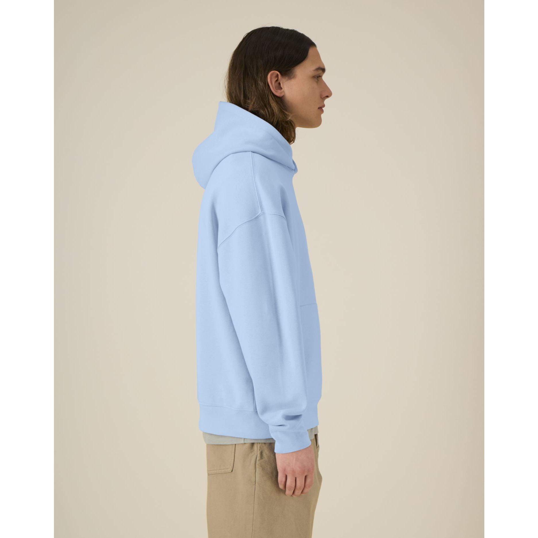 Hanorac cu glugă unisex Chaser Blue Soul M