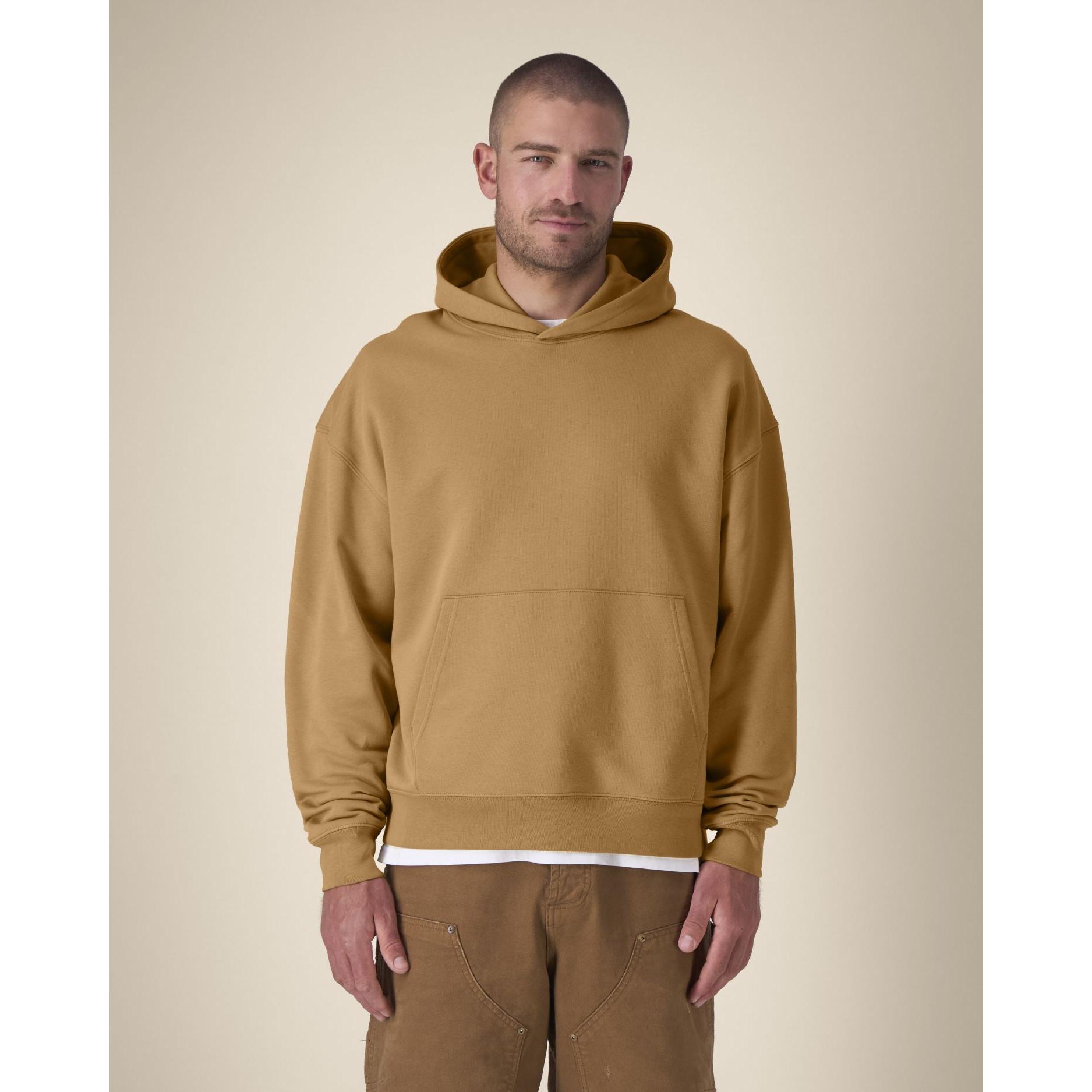 Hanorac cu glugă unisex Chaser Grounded Beige M