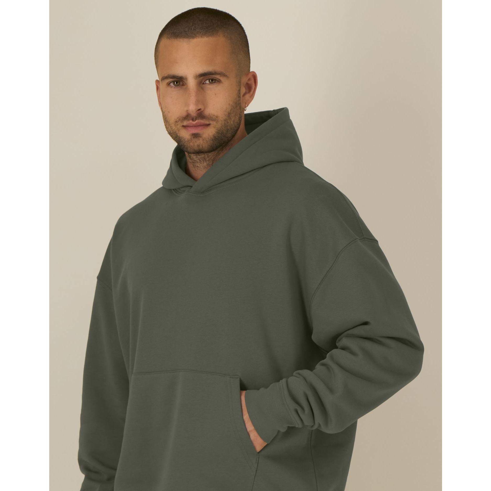Hanorac cu glugă unisex Chaser Khaki M
