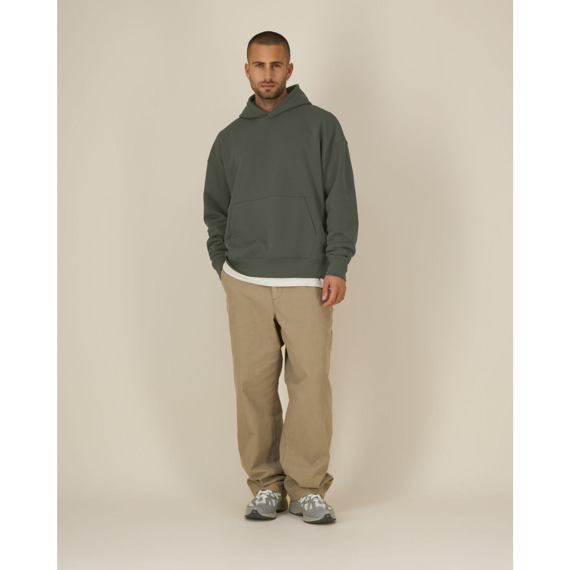Hanorac cu glugă unisex Chaser Khaki M