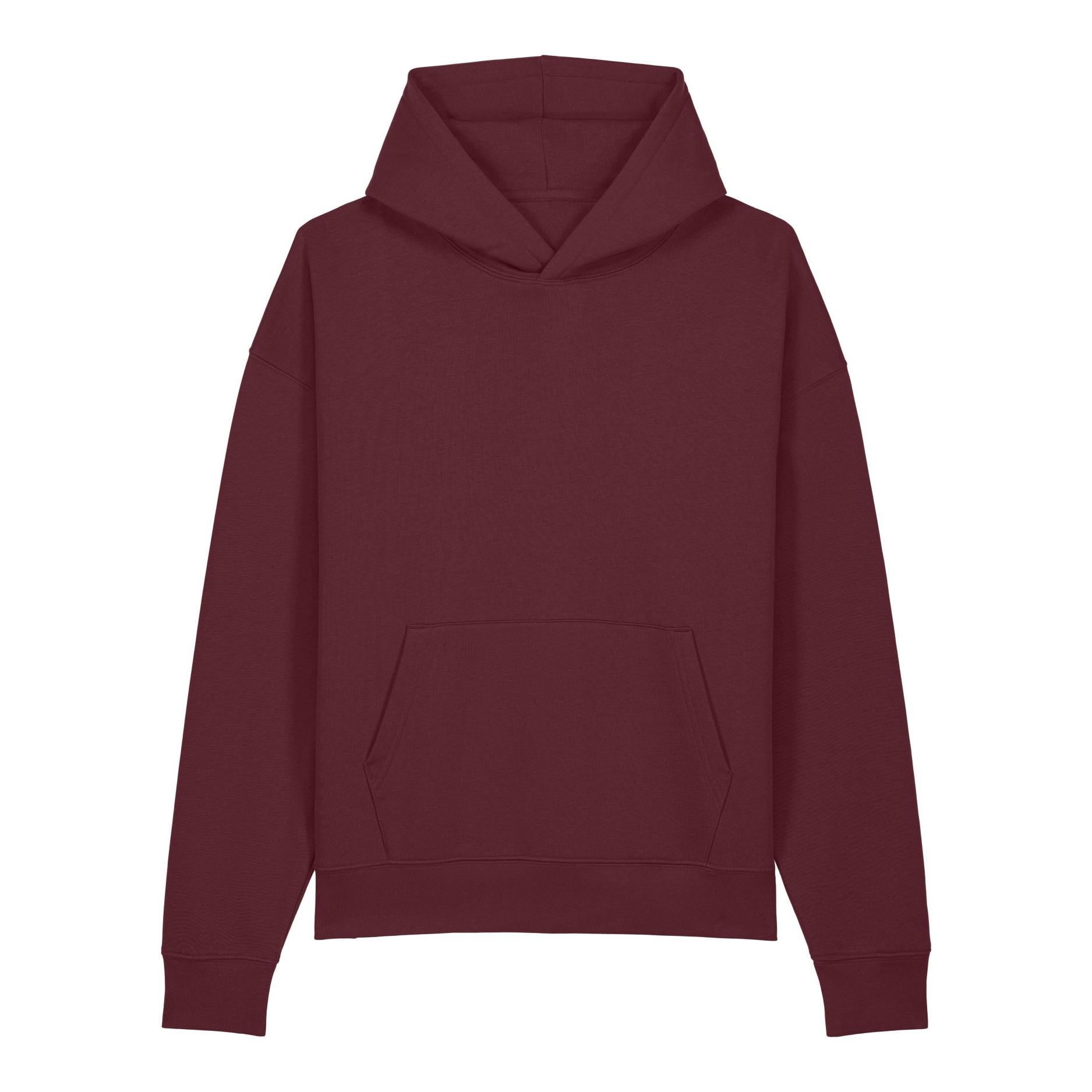 Hanorac cu glugă unisex Chaser Burgundy M