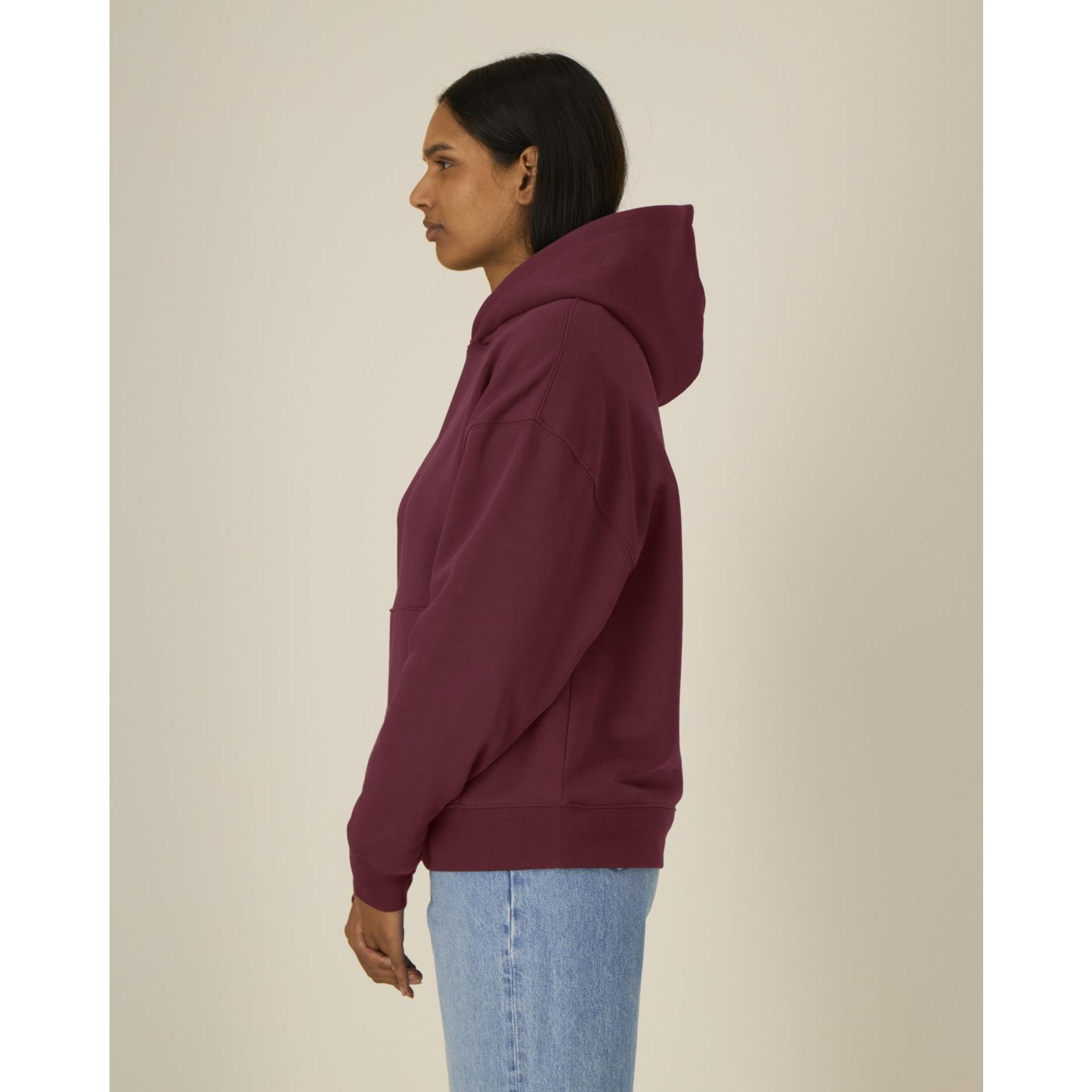 Hanorac cu glugă unisex Chaser Burgundy M