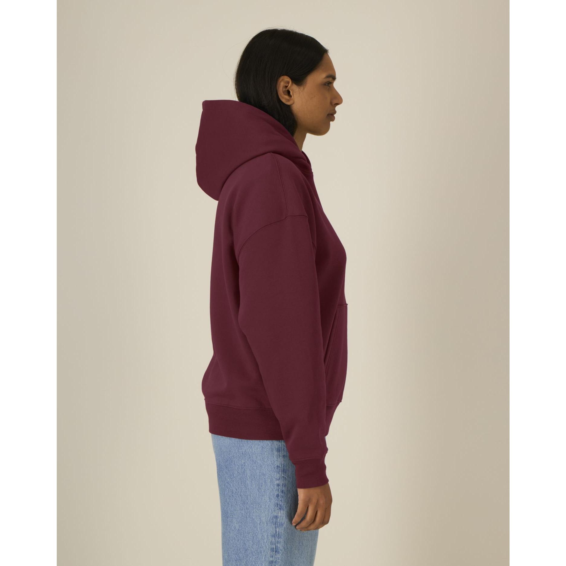 Hanorac cu glugă unisex Chaser Burgundy M