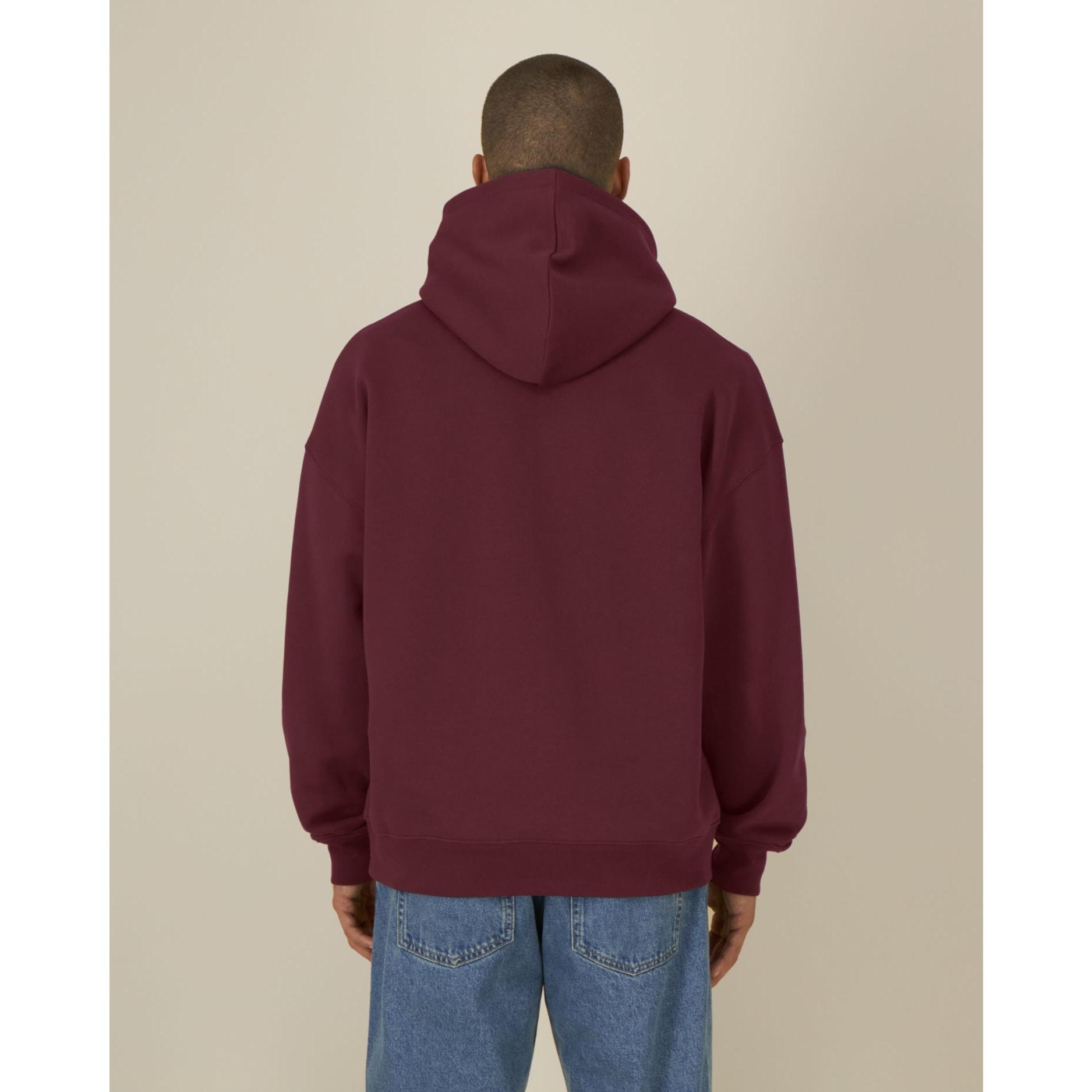 Hanorac cu glugă unisex Chaser Burgundy M