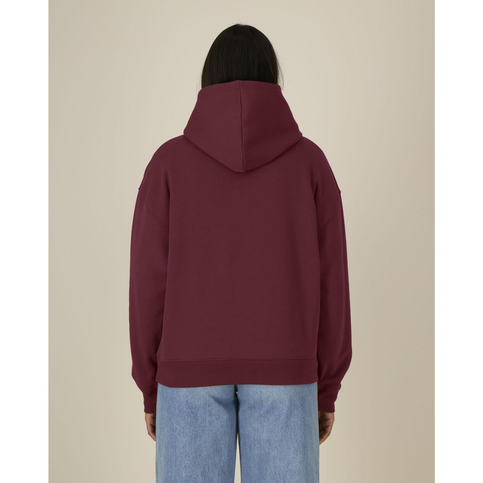 Hanorac cu glugă unisex Chaser Burgundy M
