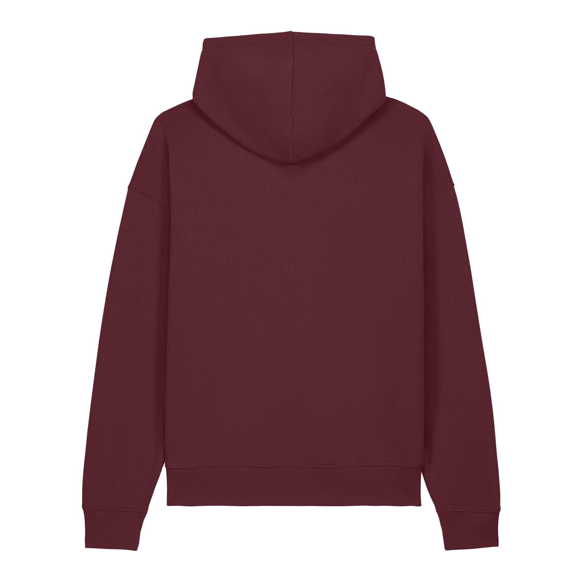 Hanorac cu glugă unisex Chaser Burgundy M