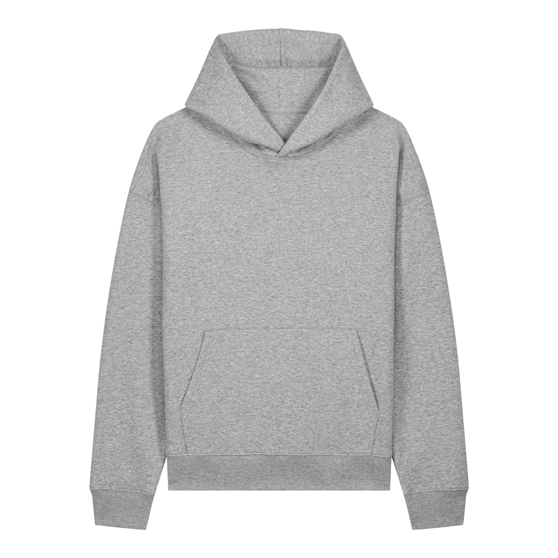 Hanorac cu glugă unisex Chaser Heather Grey M