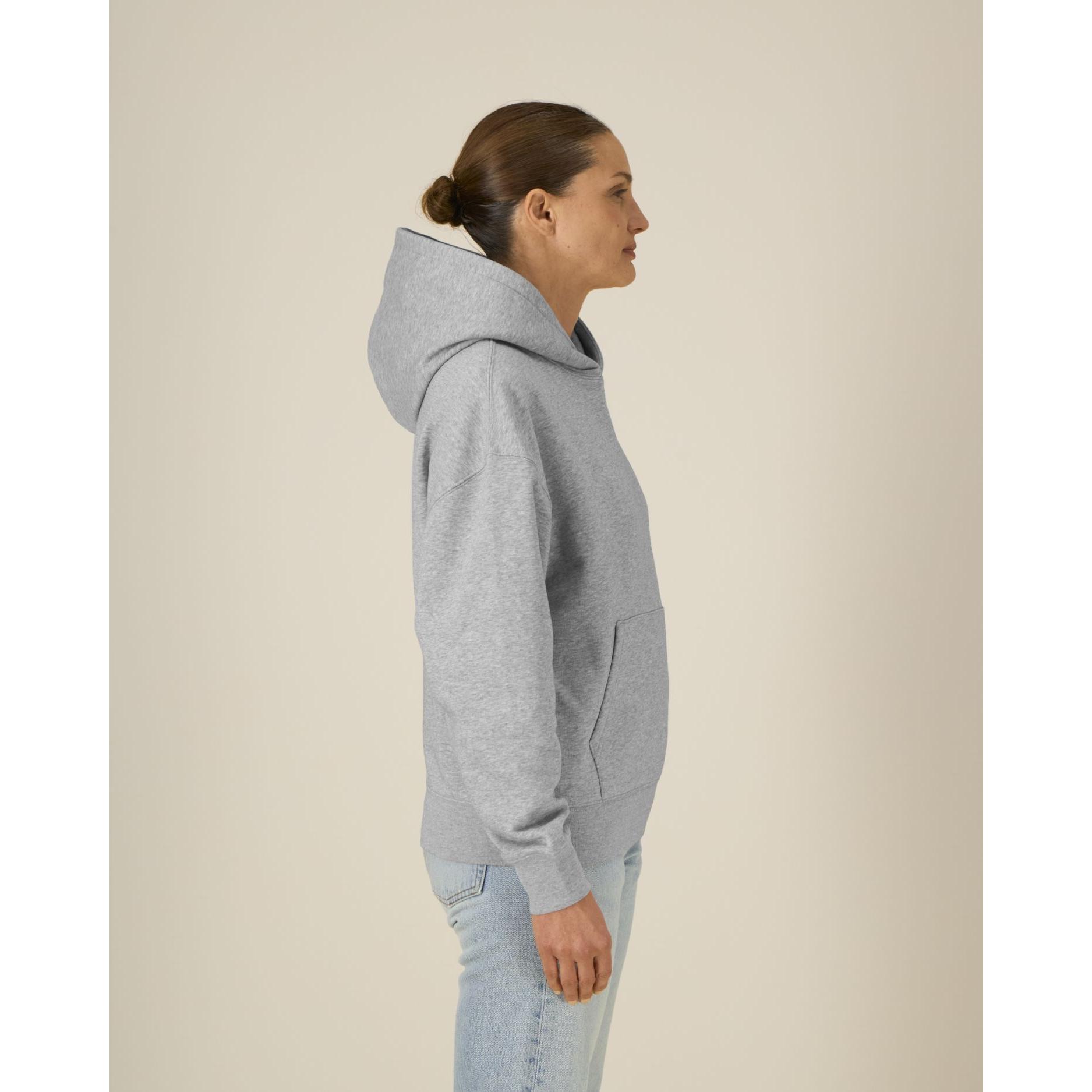 Hanorac cu glugă unisex Chaser Heather Grey M