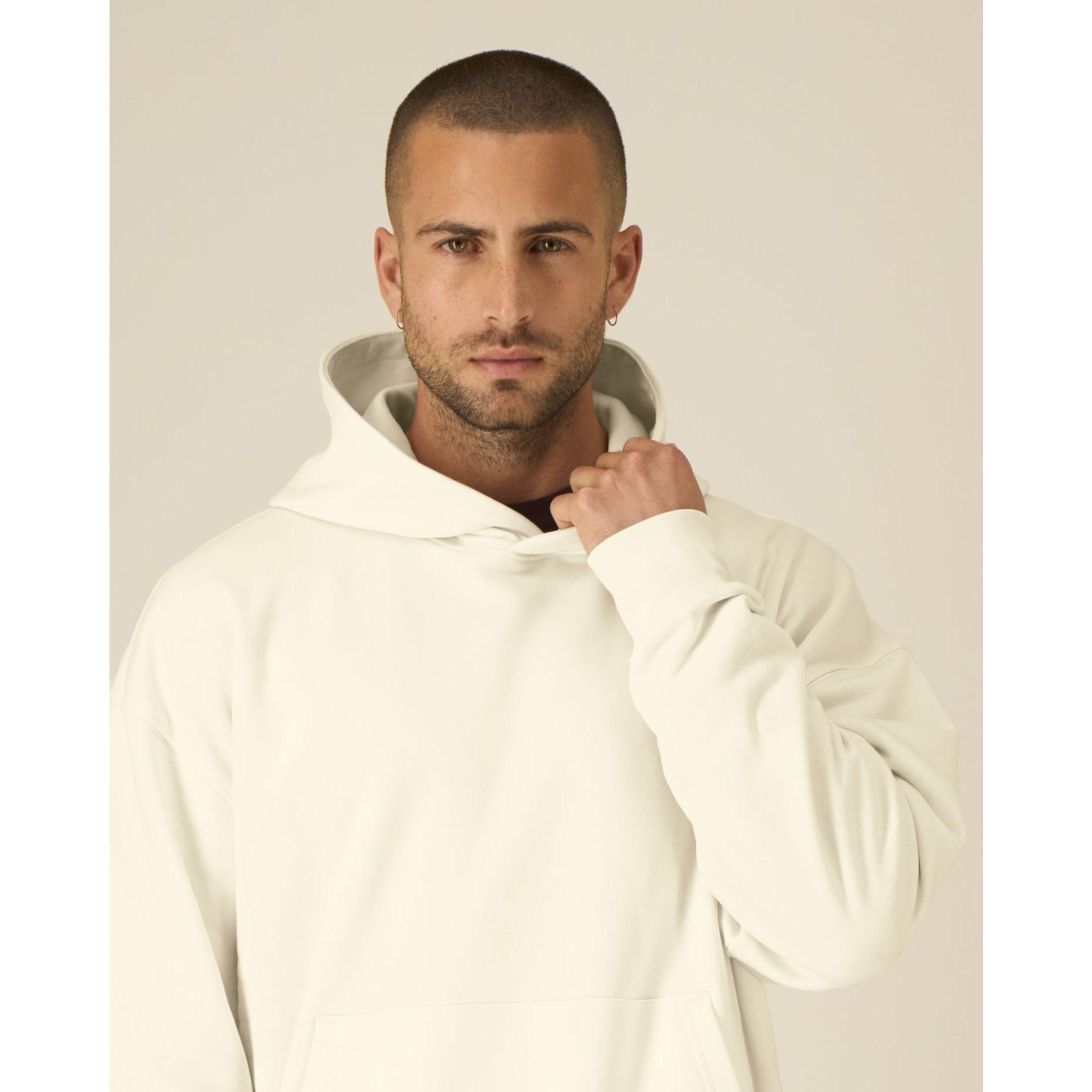 Hanorac cu glugă unisex Chaser Cream M