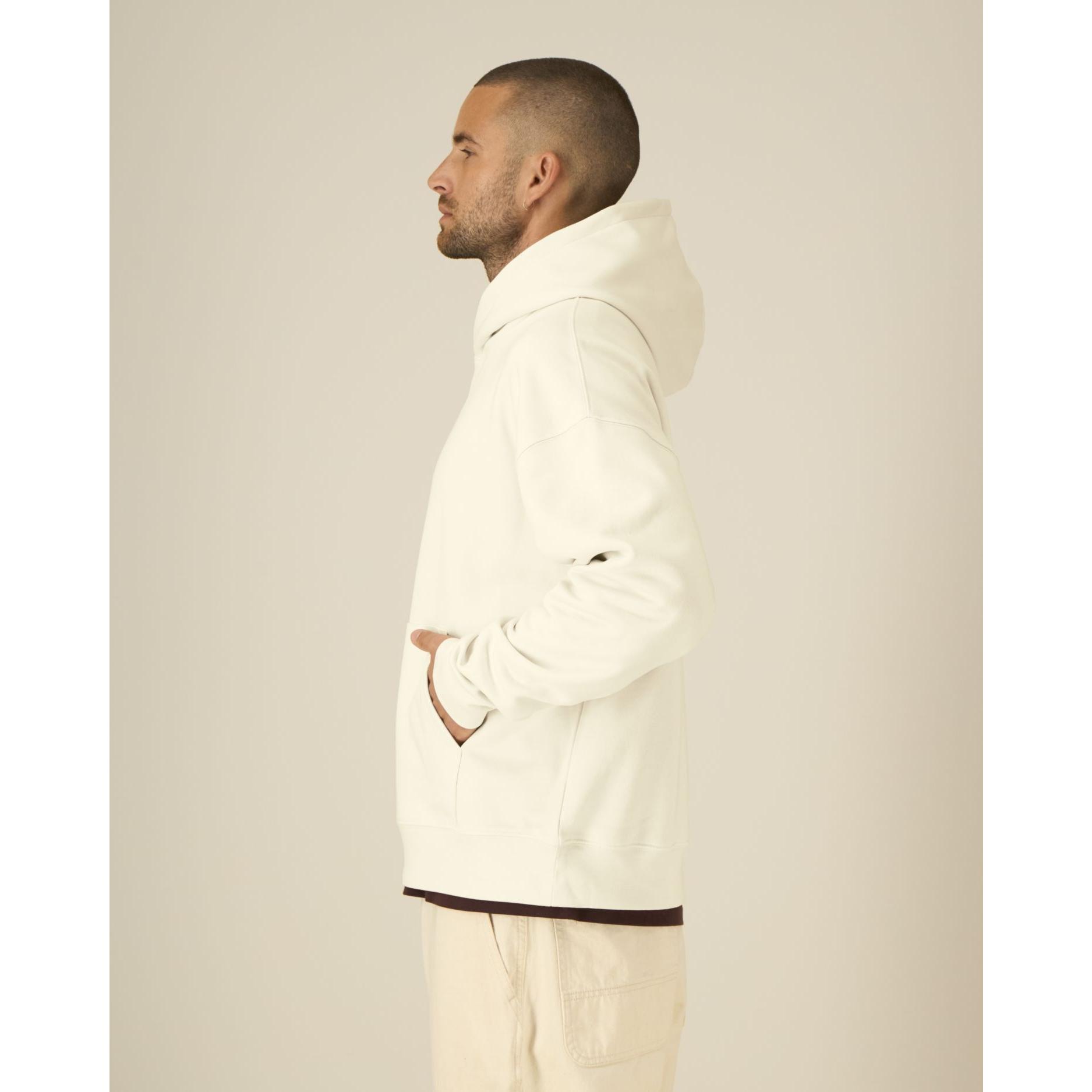 Hanorac cu glugă unisex Chaser Cream M