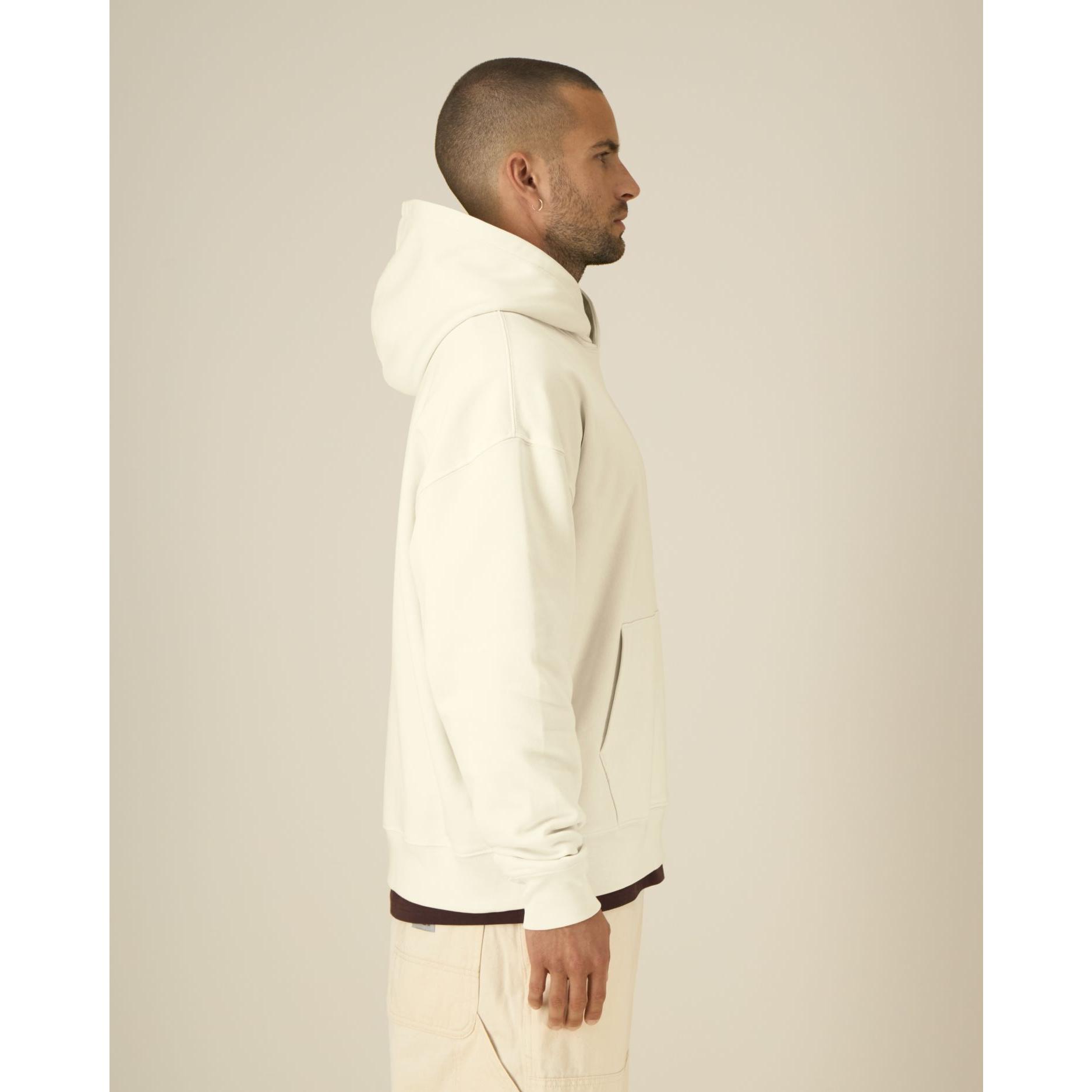 Hanorac cu glugă unisex Chaser Cream M
