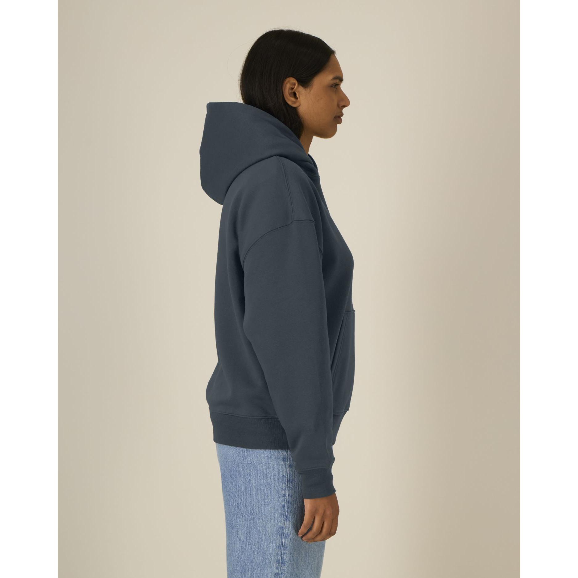 Hanorac cu glugă unisex Chaser India Ink Grey M