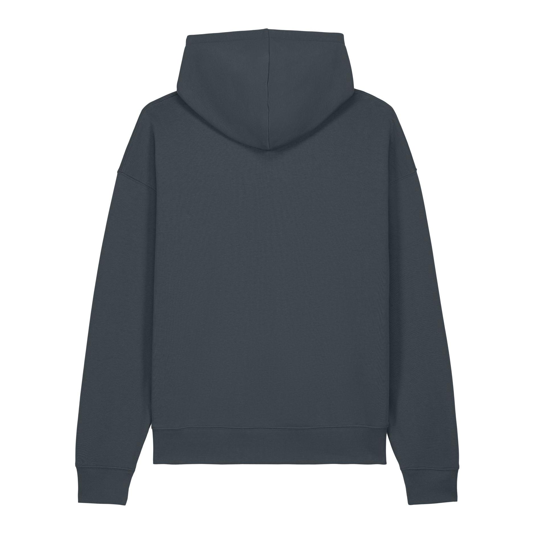 Hanorac cu glugă unisex Chaser India Ink Grey M