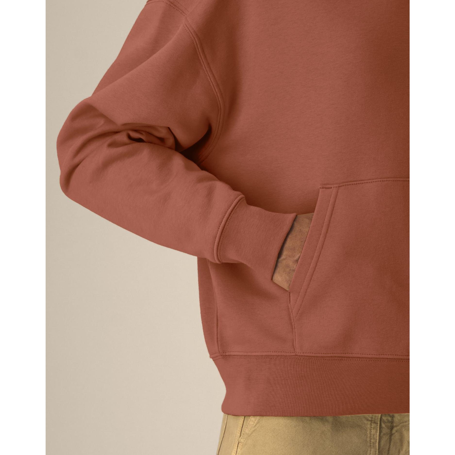 Hanorac cu glugă unisex Chaser Heritage Brown 3XL