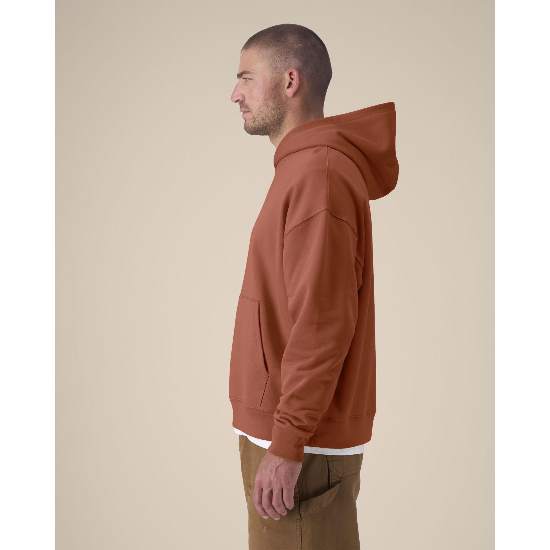 Hanorac cu glugă unisex Chaser Heritage Brown 3XL