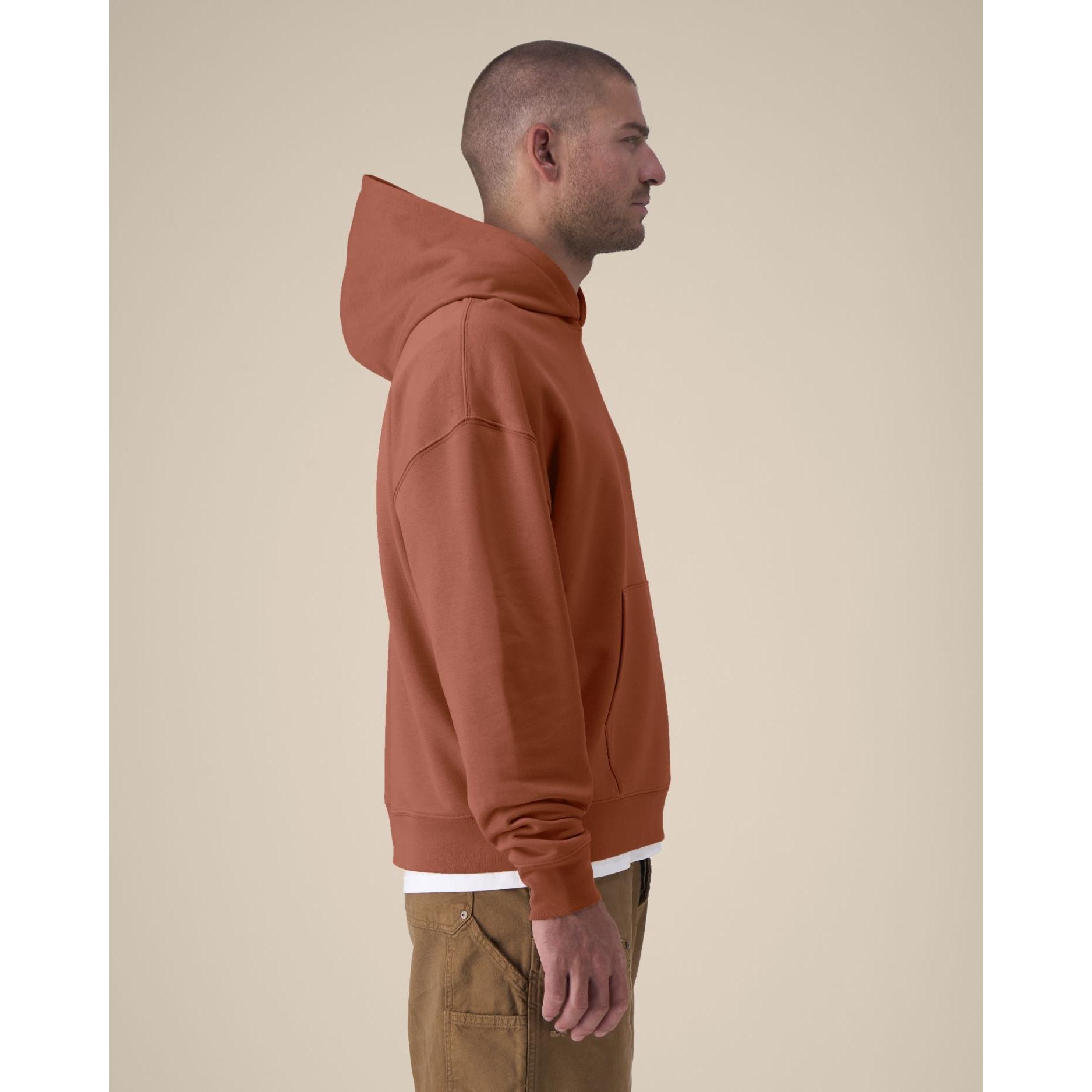 Hanorac cu glugă unisex Chaser Heritage Brown 3XL